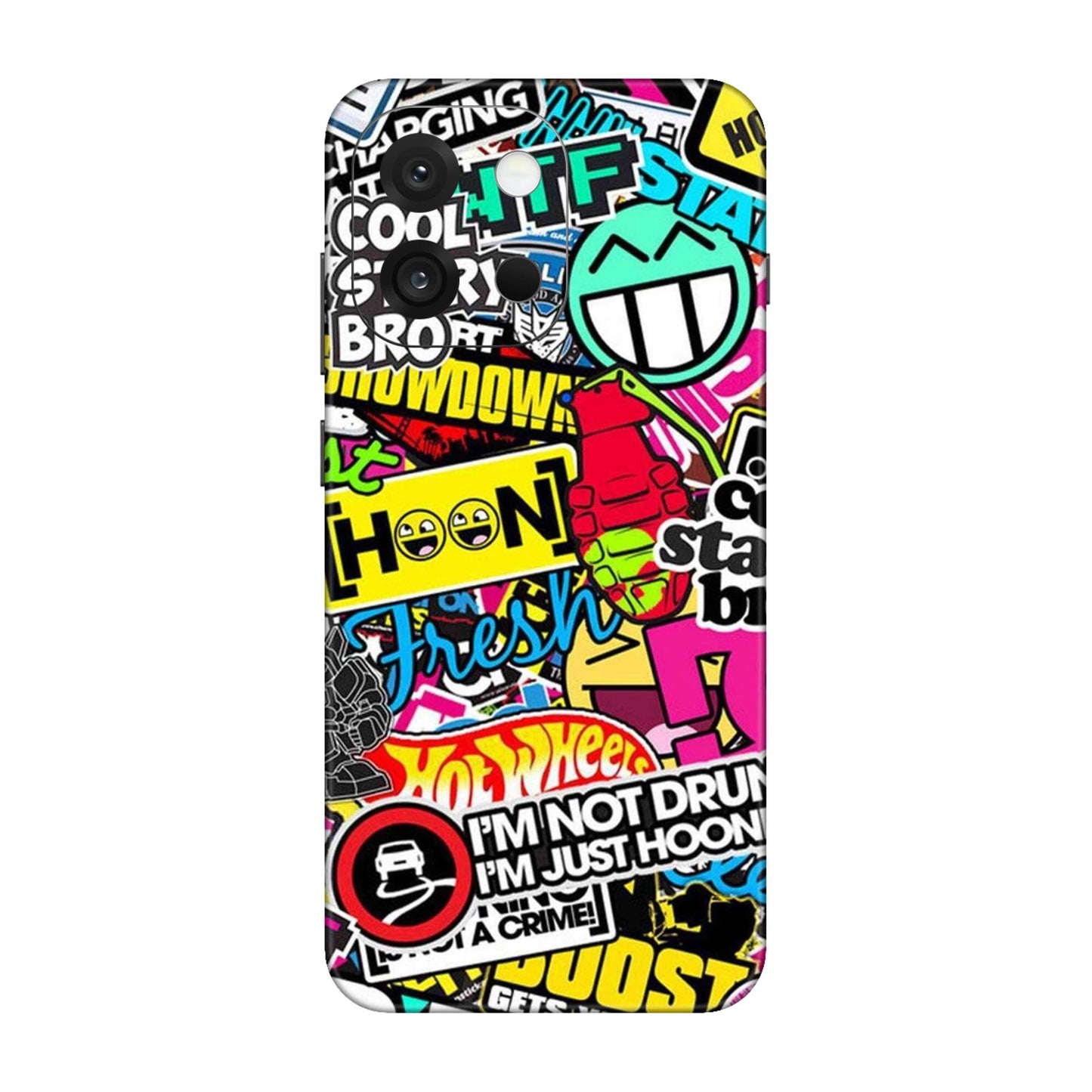 Hoonigan Sticker Bomb Mobile Skin For OnePlus 13S