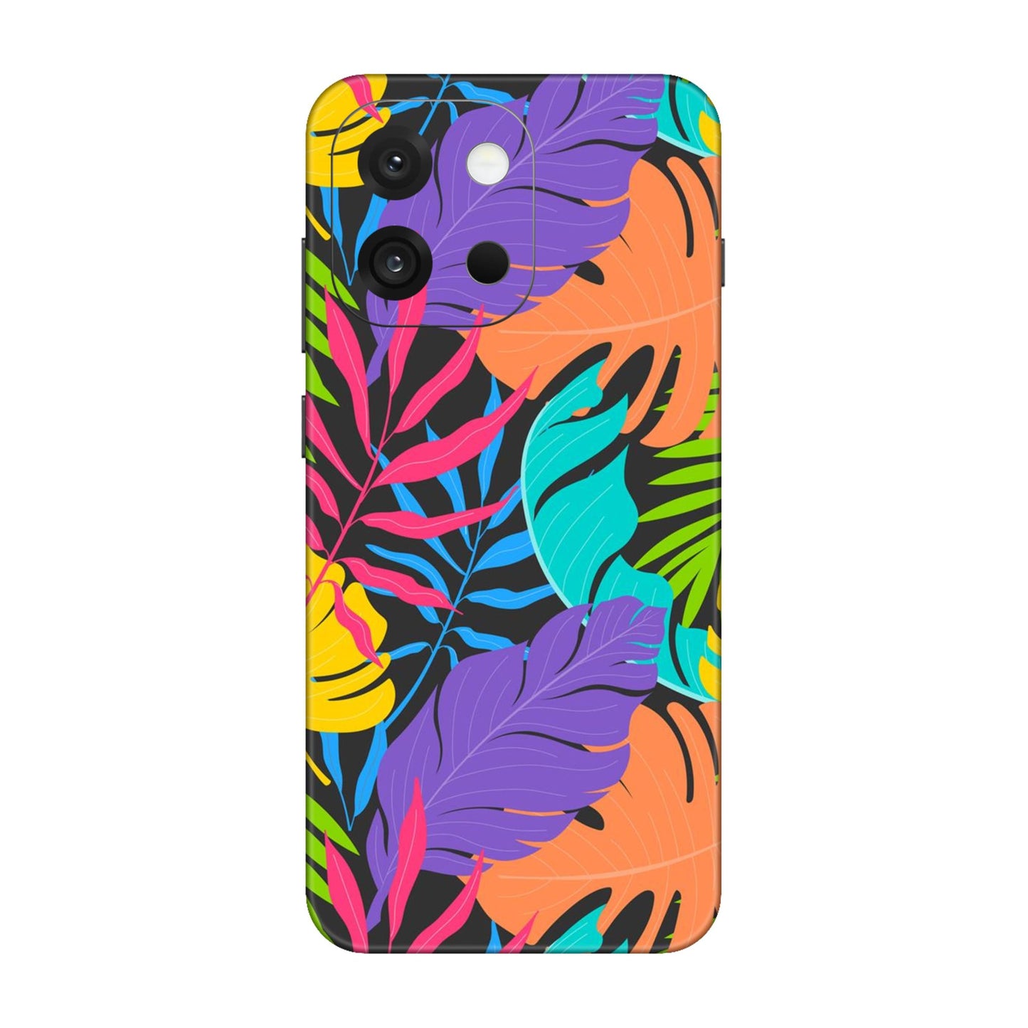 Neon Jungle Leaves Mobile Skin For OnePlus 13S