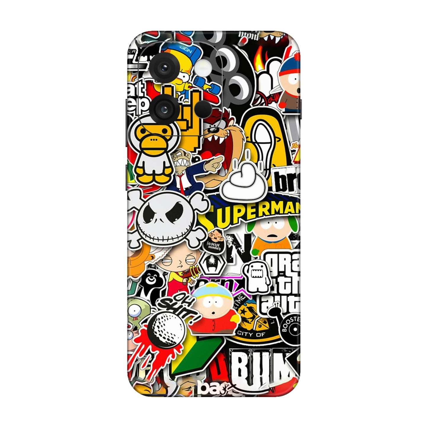 Sukuna Tongue Out Energy Mobile Skin For OnePlus 13S