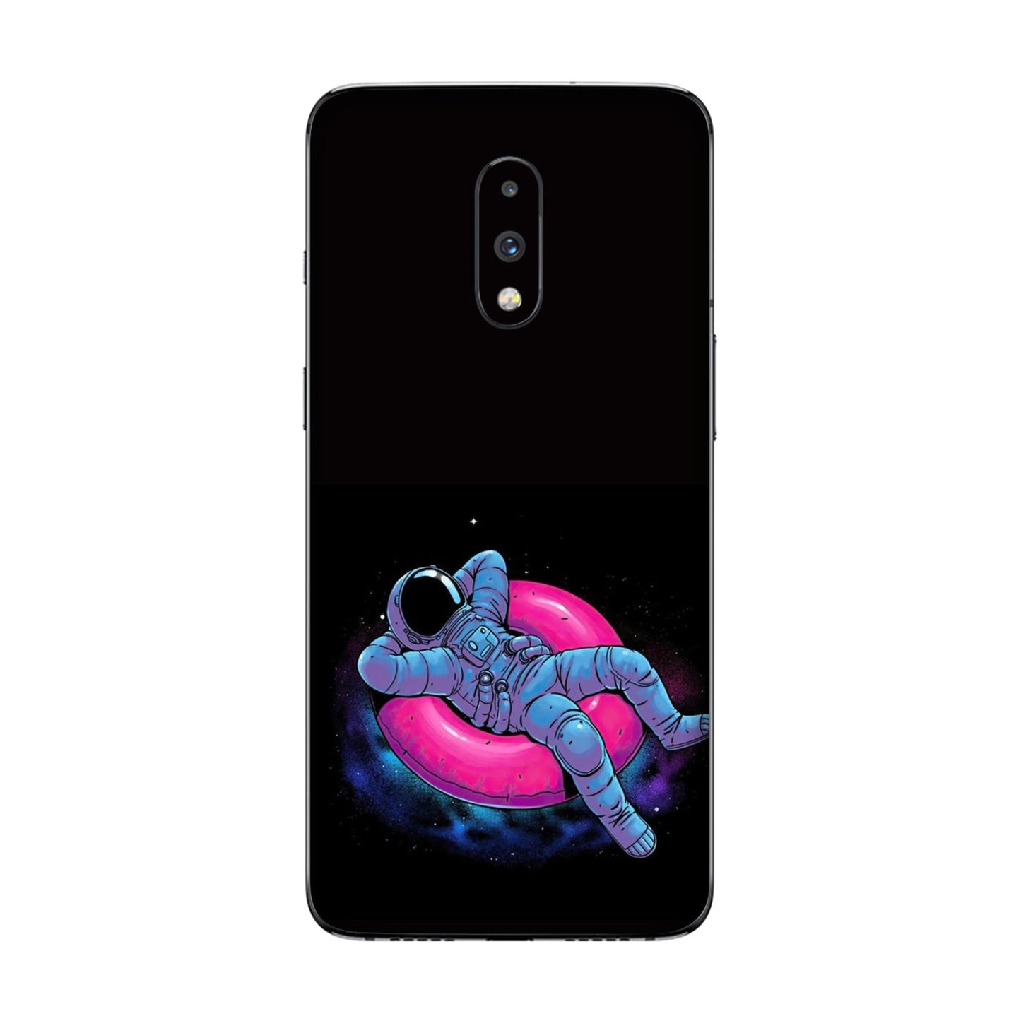 Cosmic Inner Tube Chill Mobile Skin For OnePlus 7