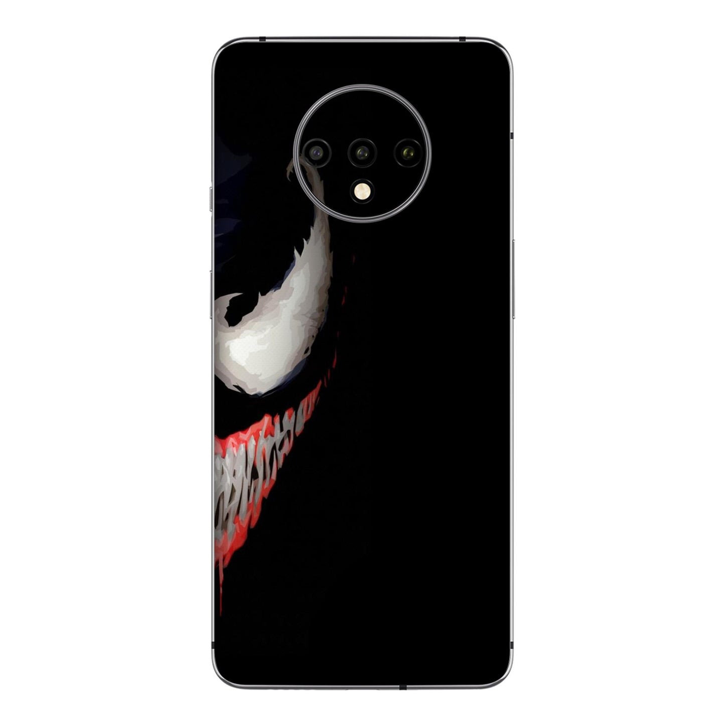 Vibranium Half Mask Mobile Skin For OnePlus 7t