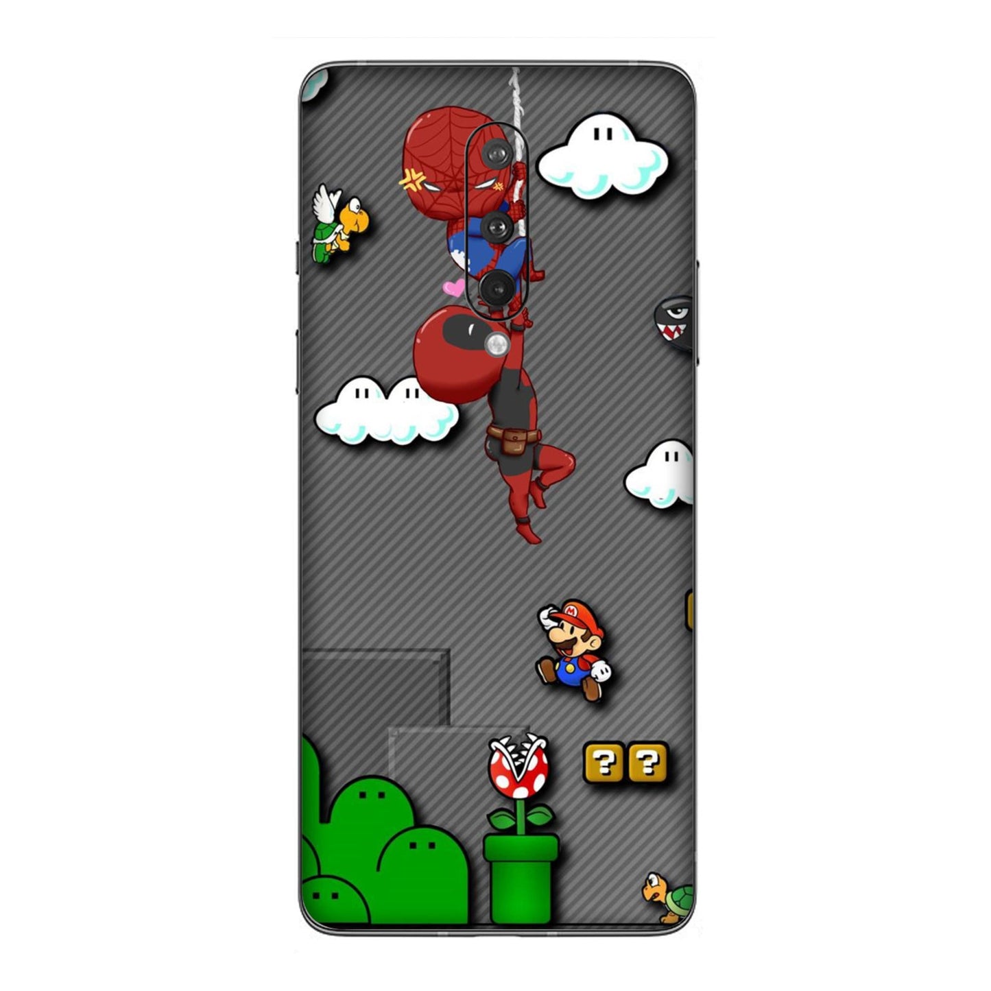 Saiyan Contrast Power Mobile Skin For OnePlus 8