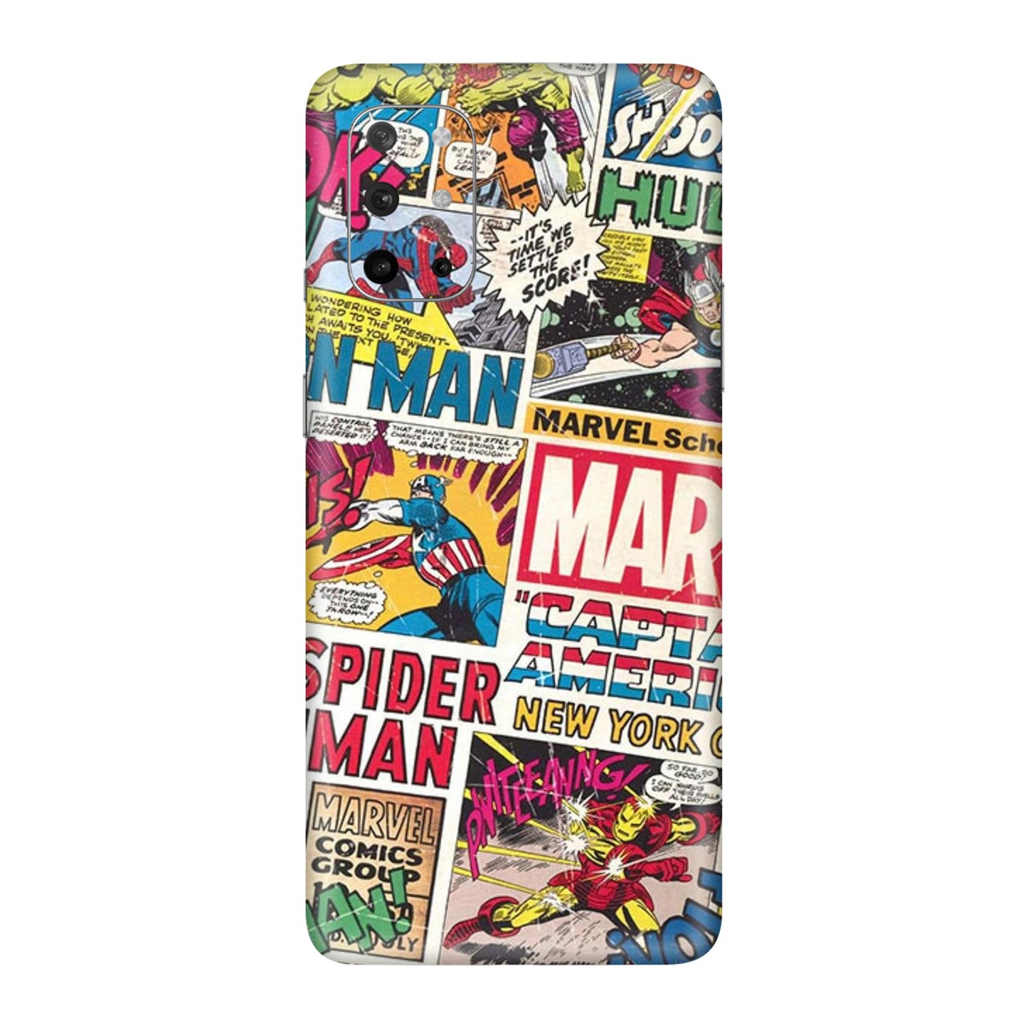 Vintage Marvel Comic Bomb Mobile Skin For OnePlus 8t