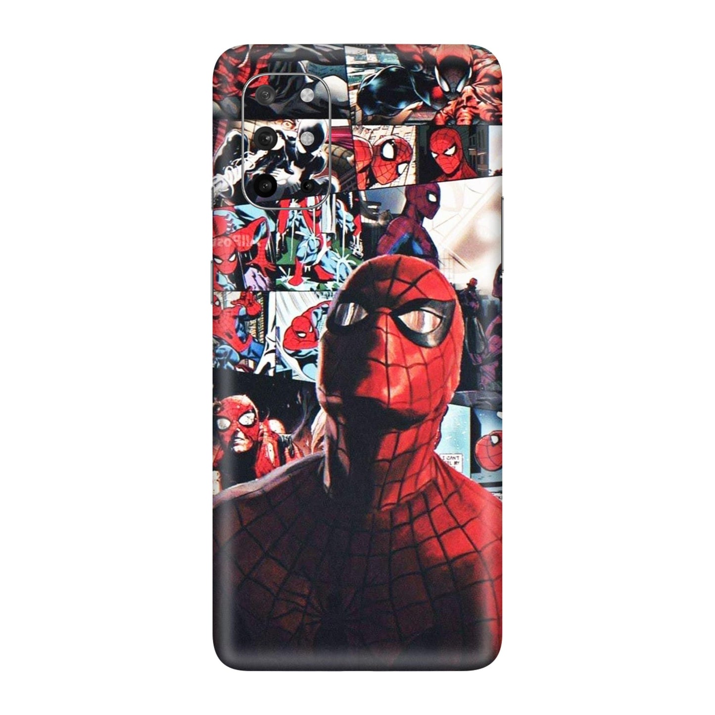 Vintage Spider Man Collage Mobile Skin For OnePlus 8t