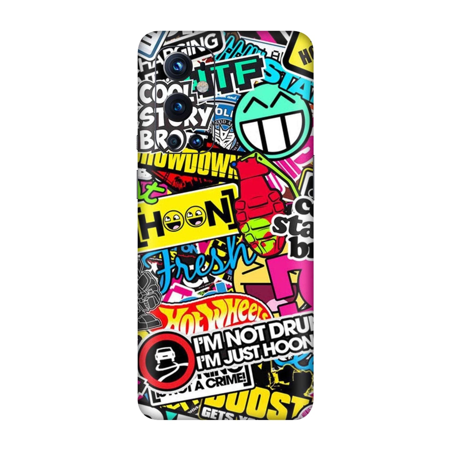Hoonigan Sticker Bomb Mobile Skin For OnePlus 9 Pro