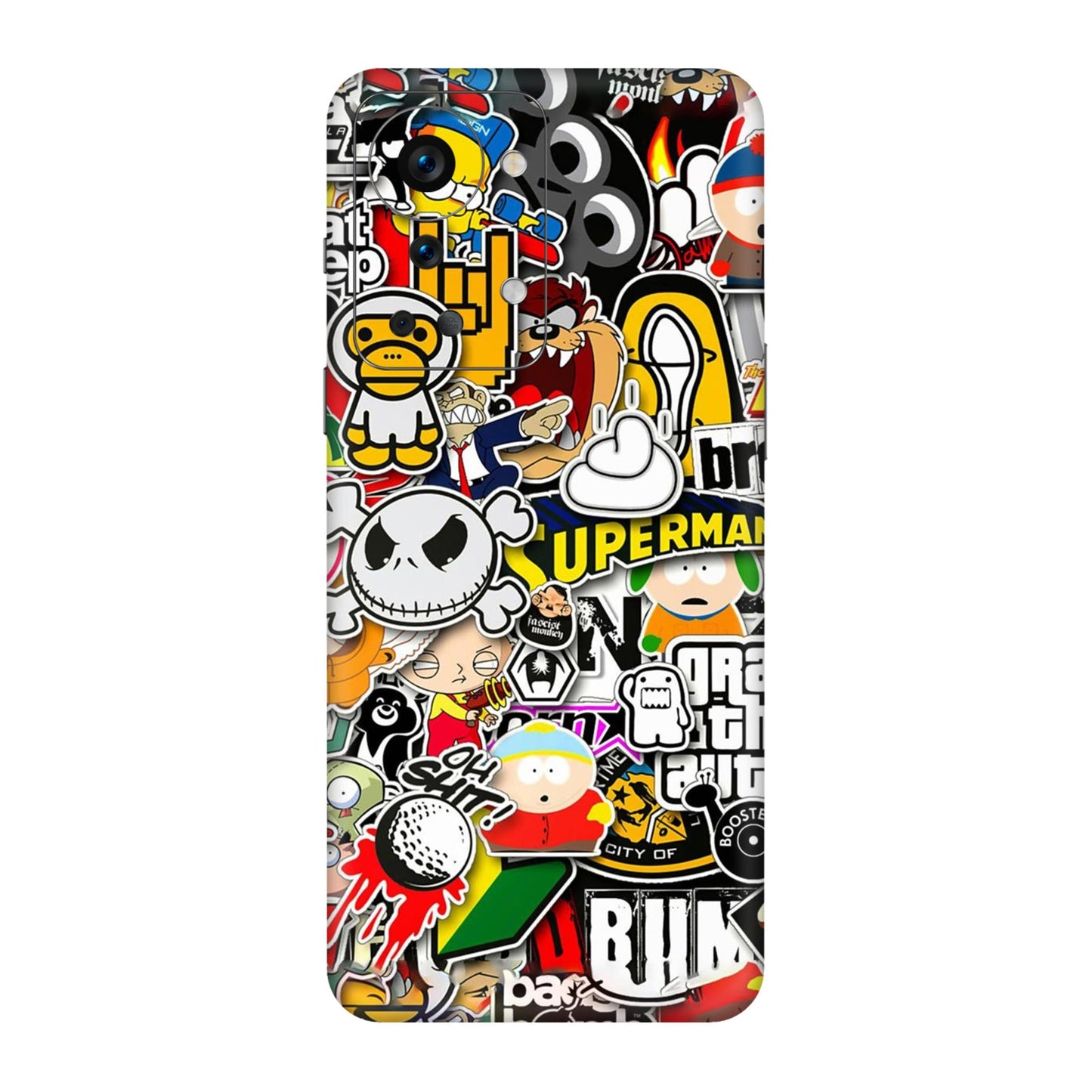 Sukuna Tongue Out Energy Mobile Skin For OnePlus Nord 2t