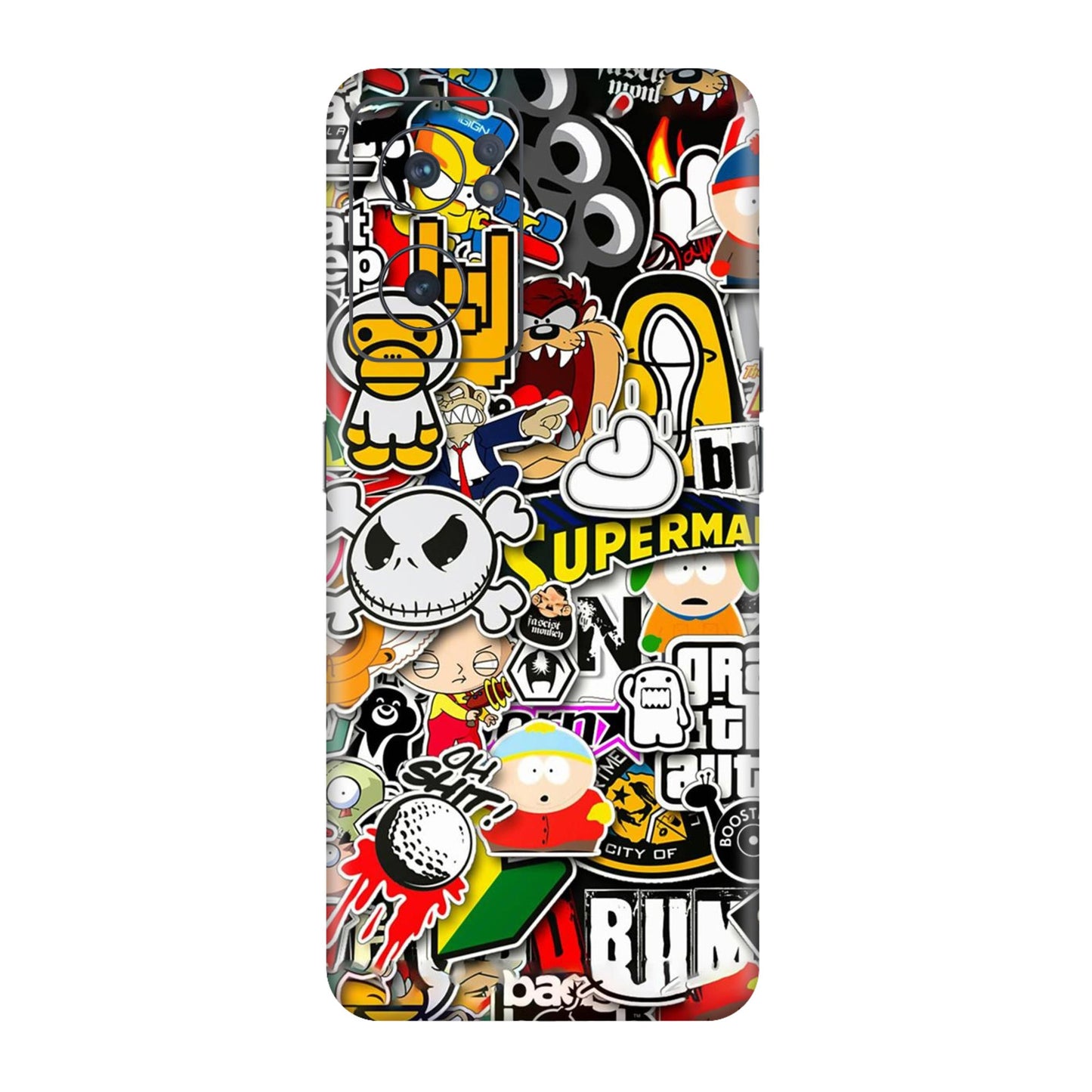 Sukuna Tongue Out Energy Mobile Skin For OnePlus Nord Ce 2
