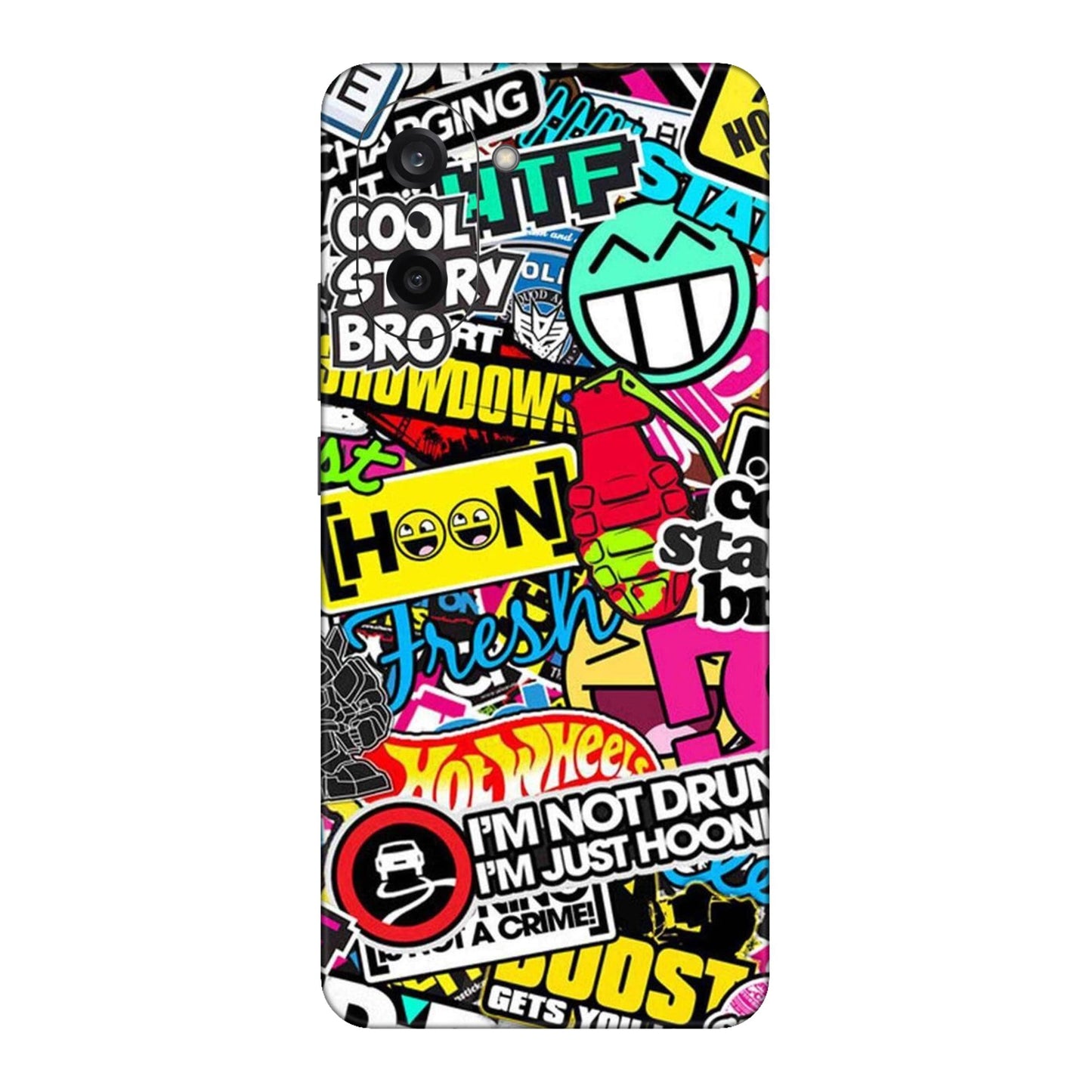 Hoonigan Sticker Bomb Mobile Skin For OnePlus Nord Ce 5