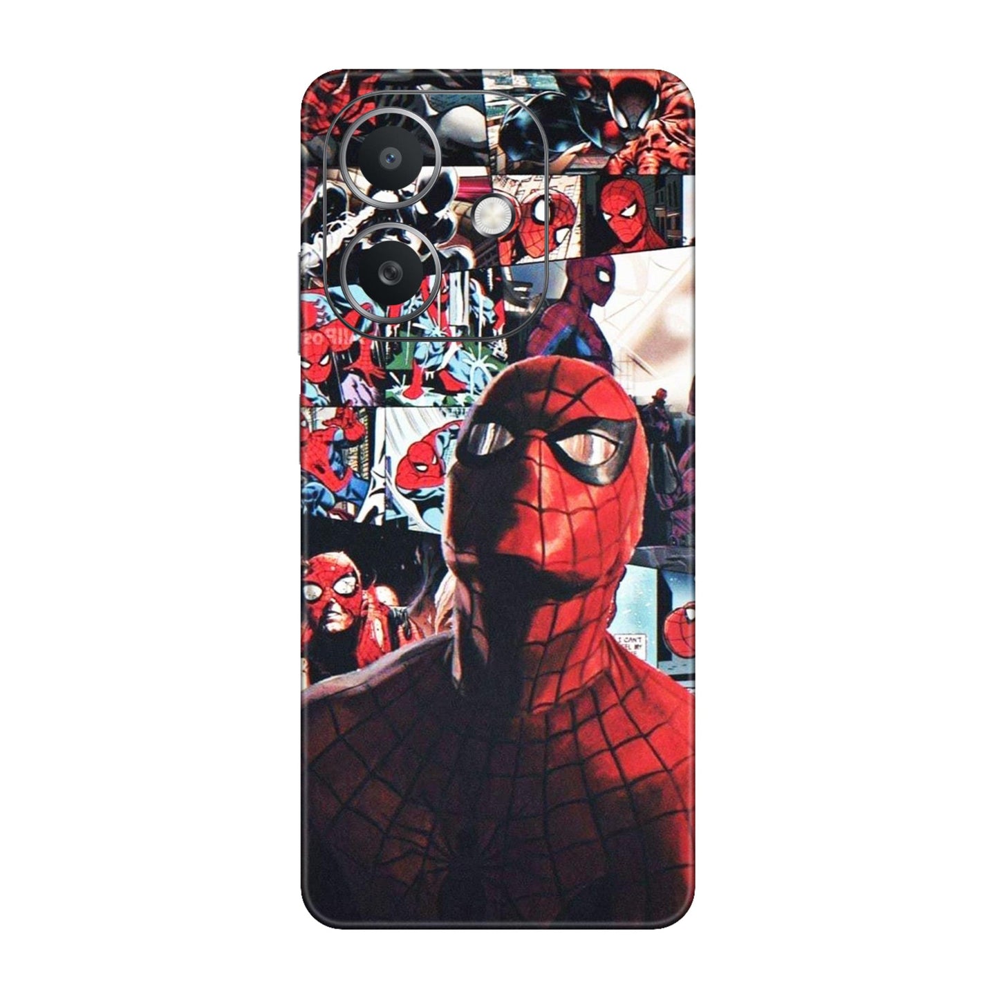 Vintage Spider Man Collage Mobile Skin For Oppo A3x 5G
