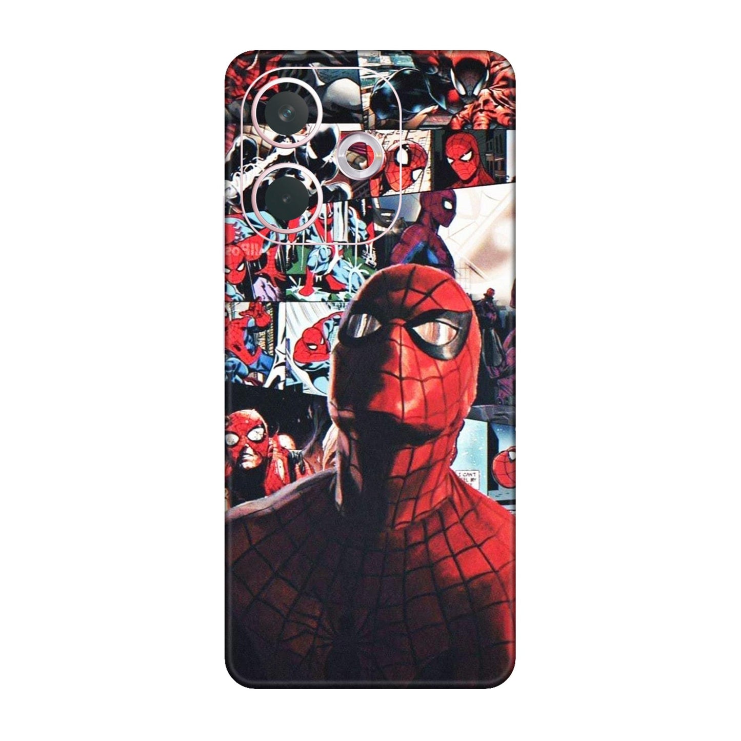 Vintage Spider Man Collage Mobile Skin For Oppo A5 Pro 5G