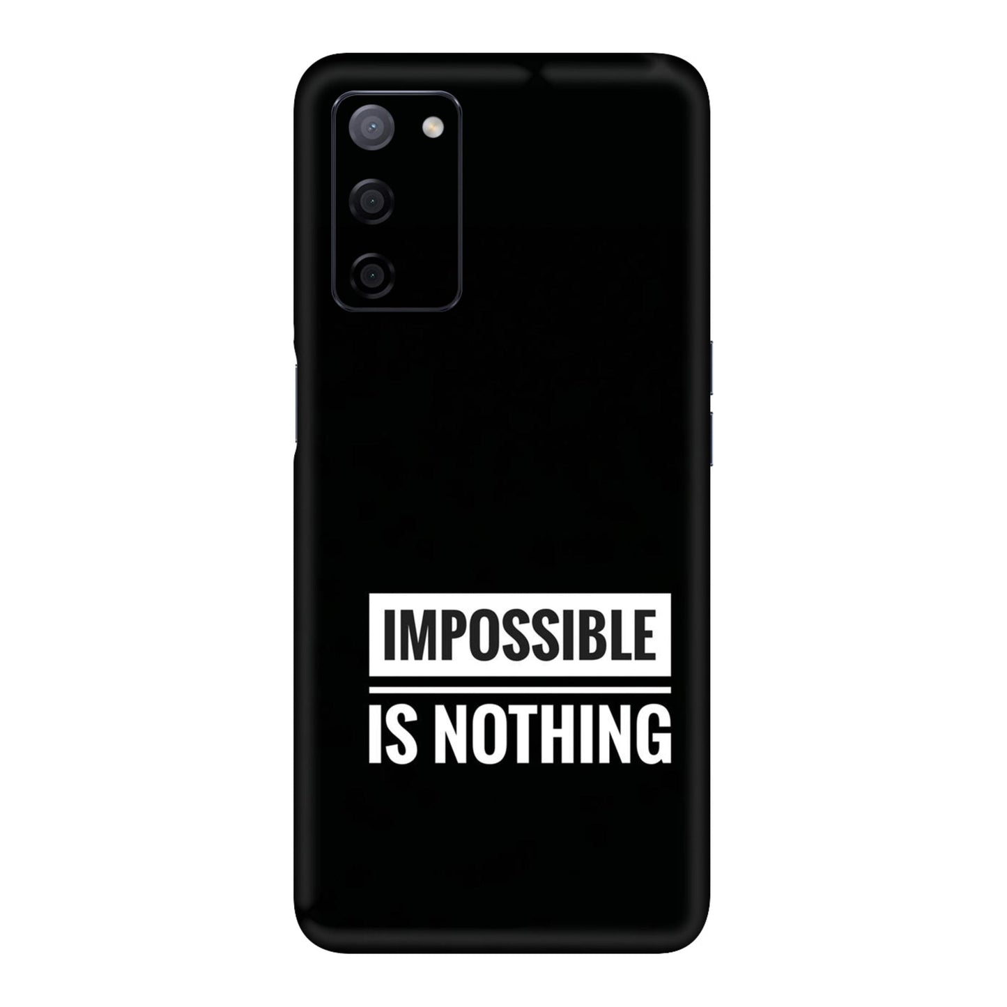 Motivational Text Mobile Skin For Oppo A53s 5G