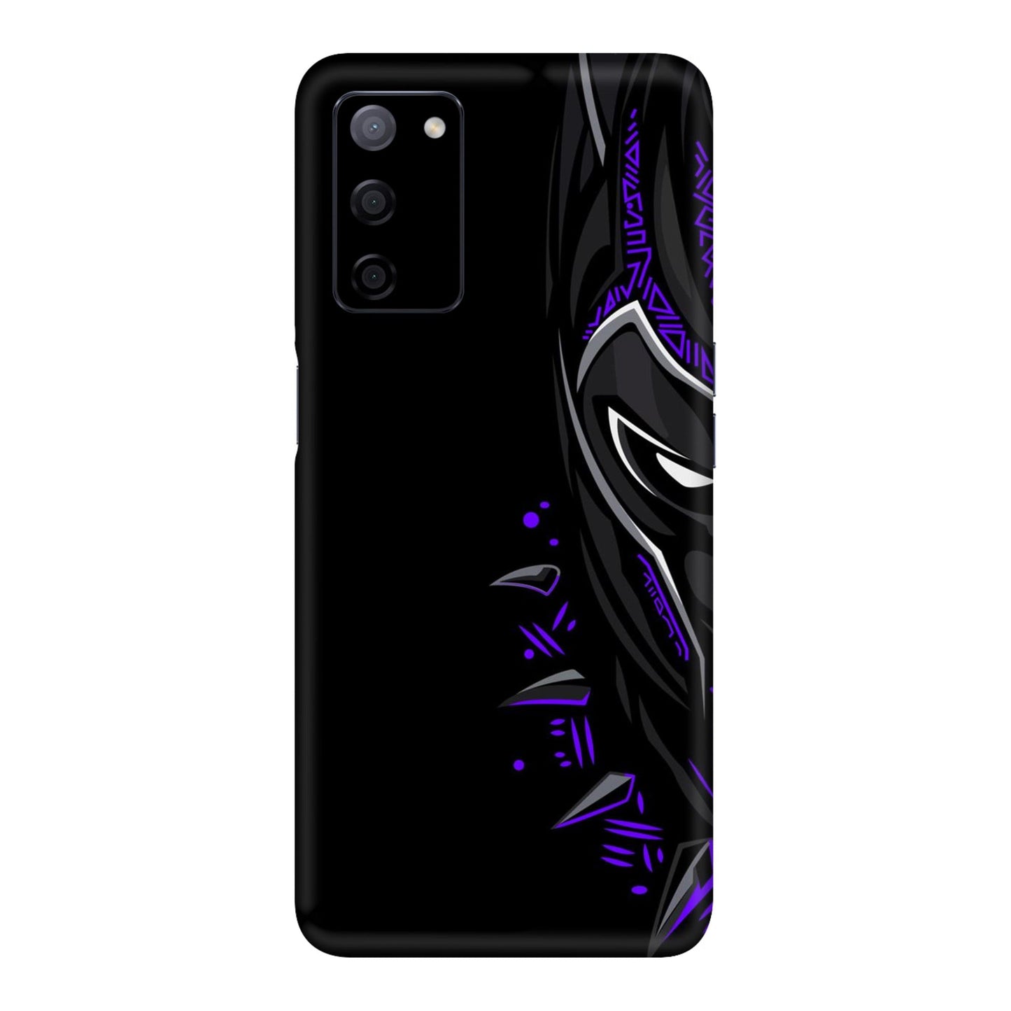Neon Vibe Cat Mobile Skin For Oppo A53s 5G