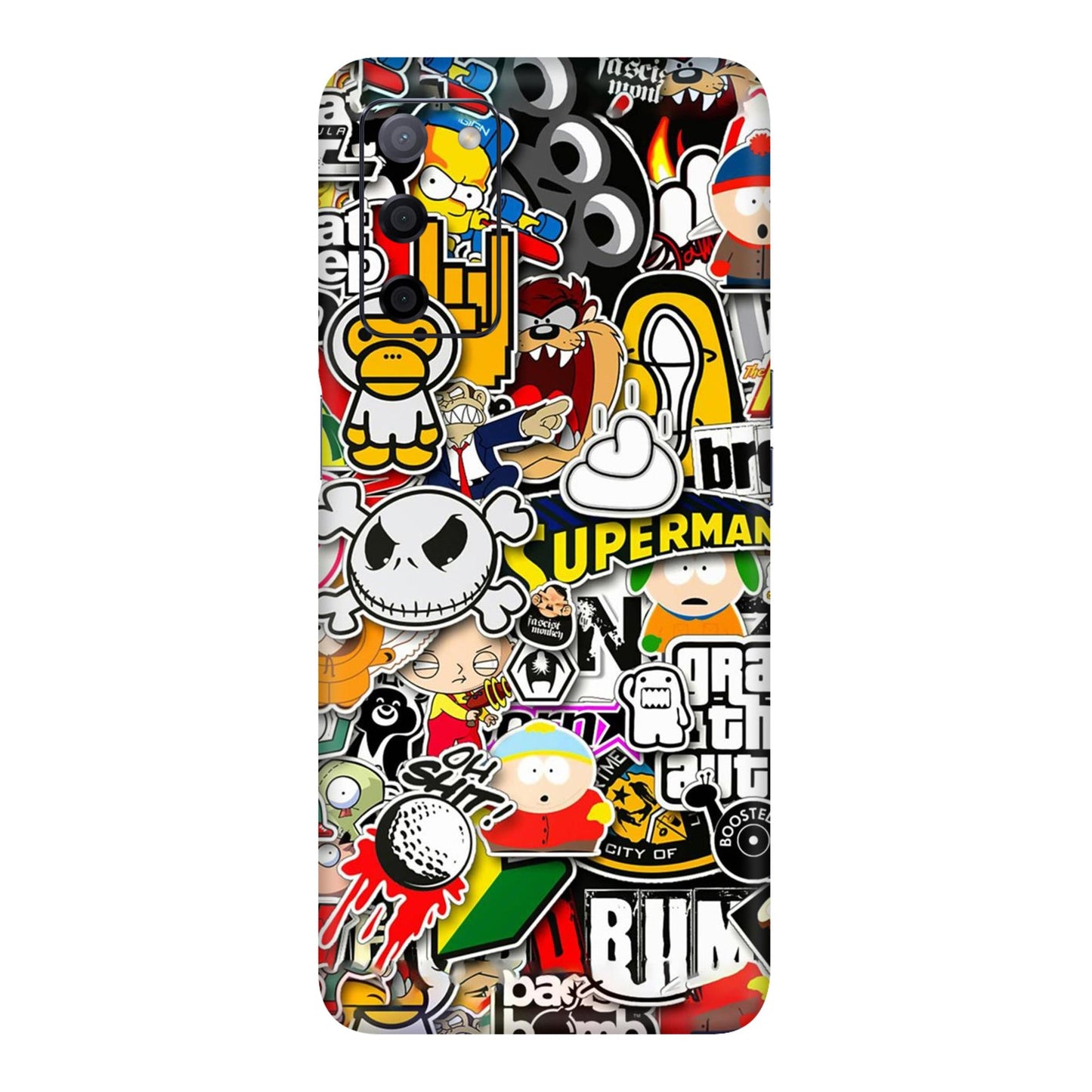 Sukuna Tongue Out Energy Mobile Skin For Oppo A53s 5G