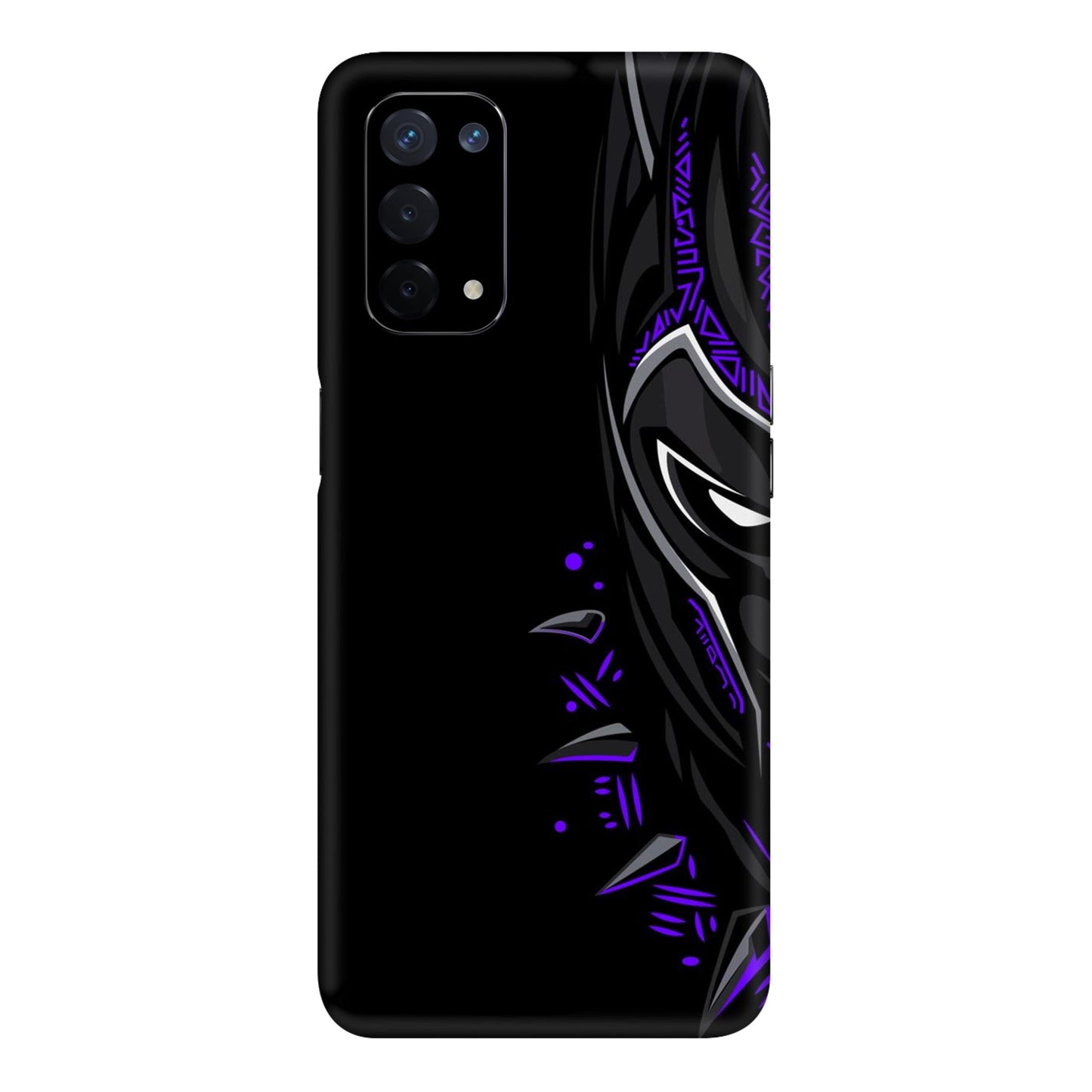 Neon Vibe Cat Mobile Skin For Oppo A54 5G