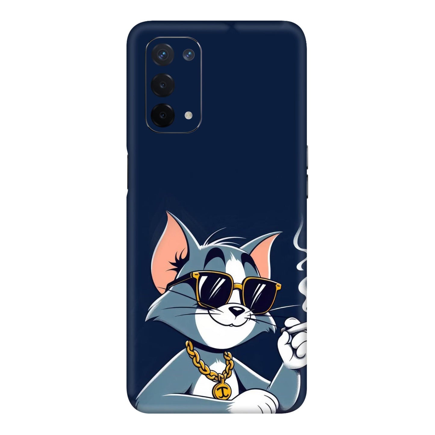 Tom the Boss Cat Mobile Skin For Oppo A54 5G