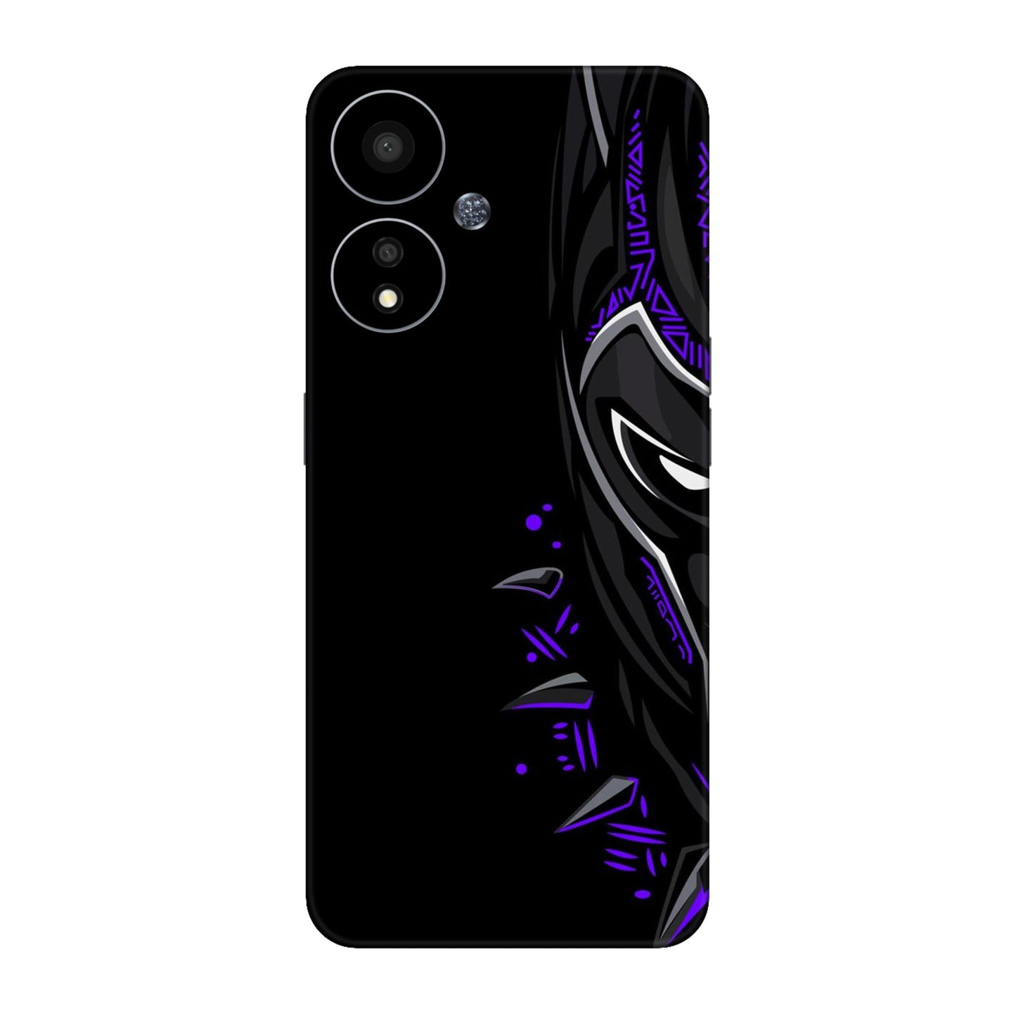 Neon Vibe Cat Mobile Skin For Oppo A59 5G