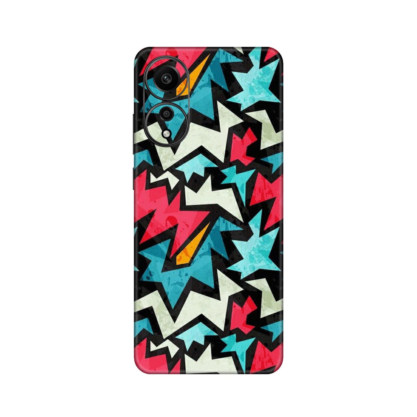 Abstract Urban Energy Mobile Skin For Oppo A78 4G