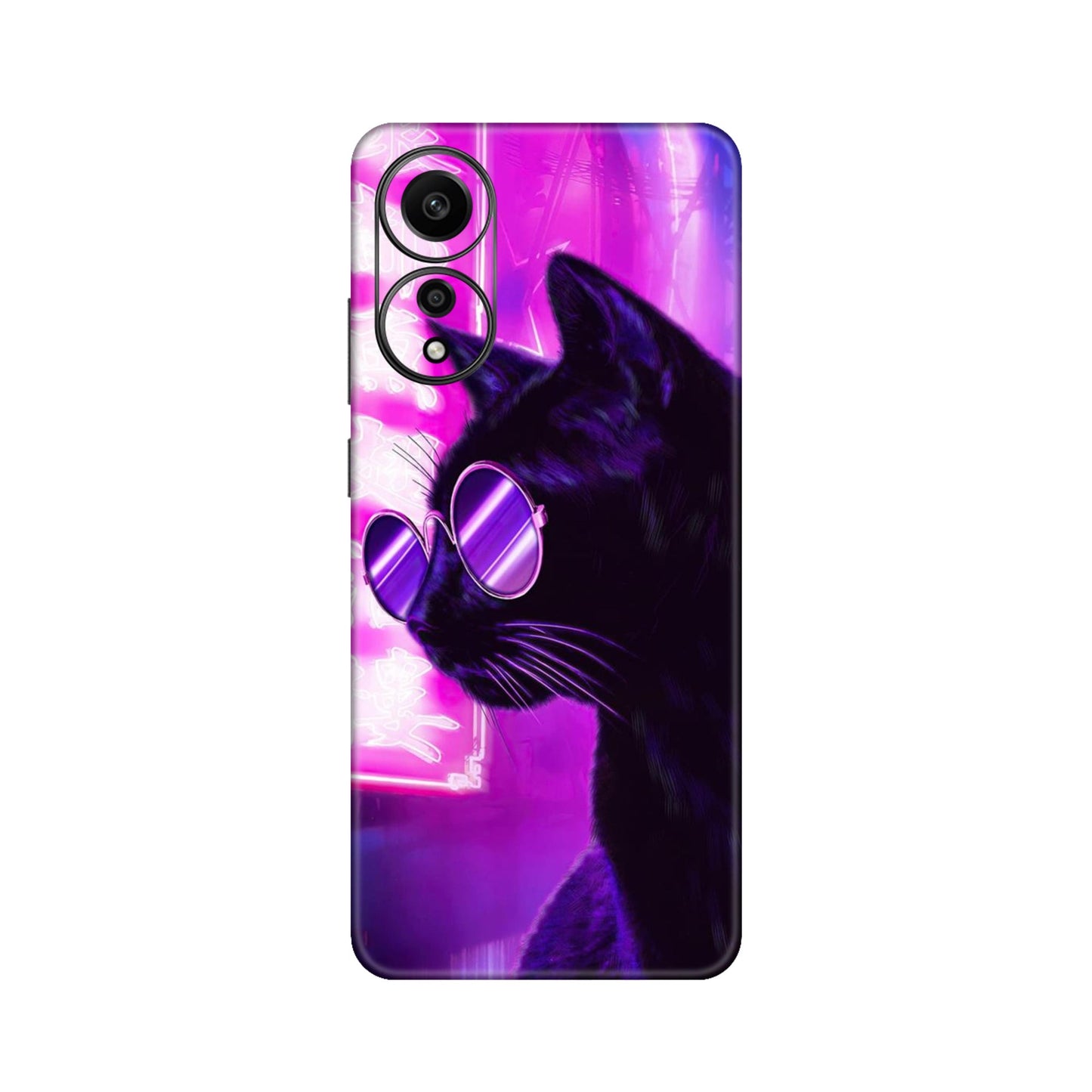Circuit Spine Cyberpunk Mobile Skin For Oppo A78 4G