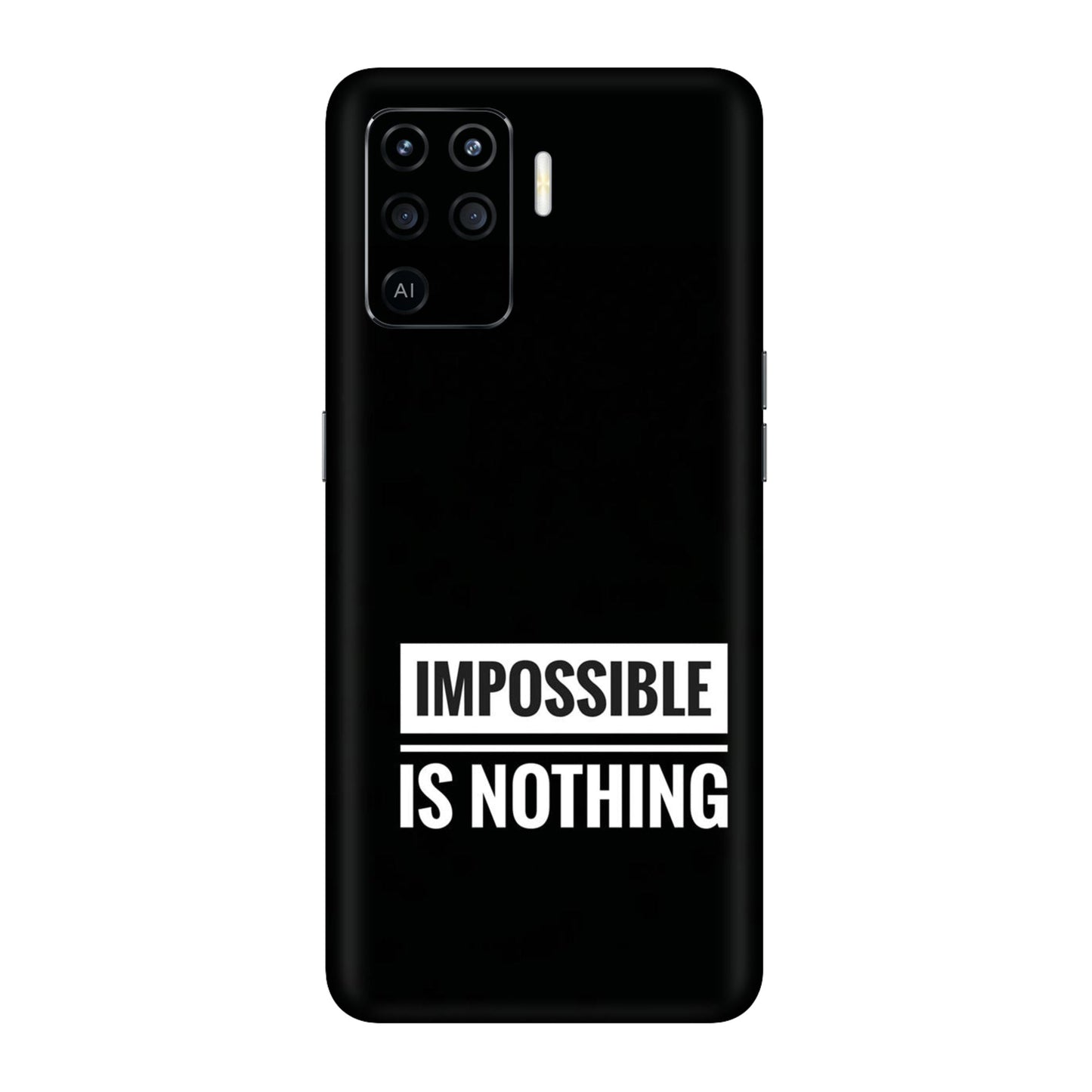 Motivational Text Mobile Skin For Oppo F19 Pro