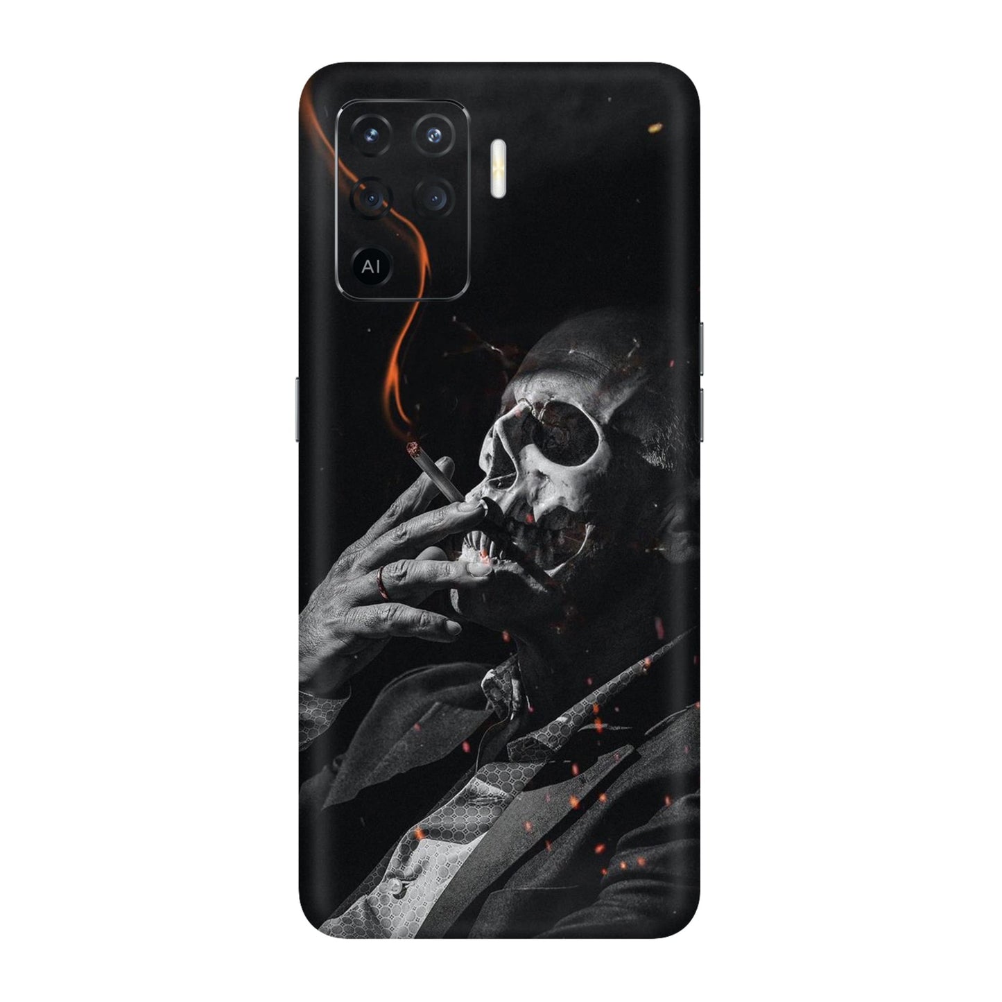 Rainbow Oil Slick Flow Mobile Skin For Oppo F19 Pro