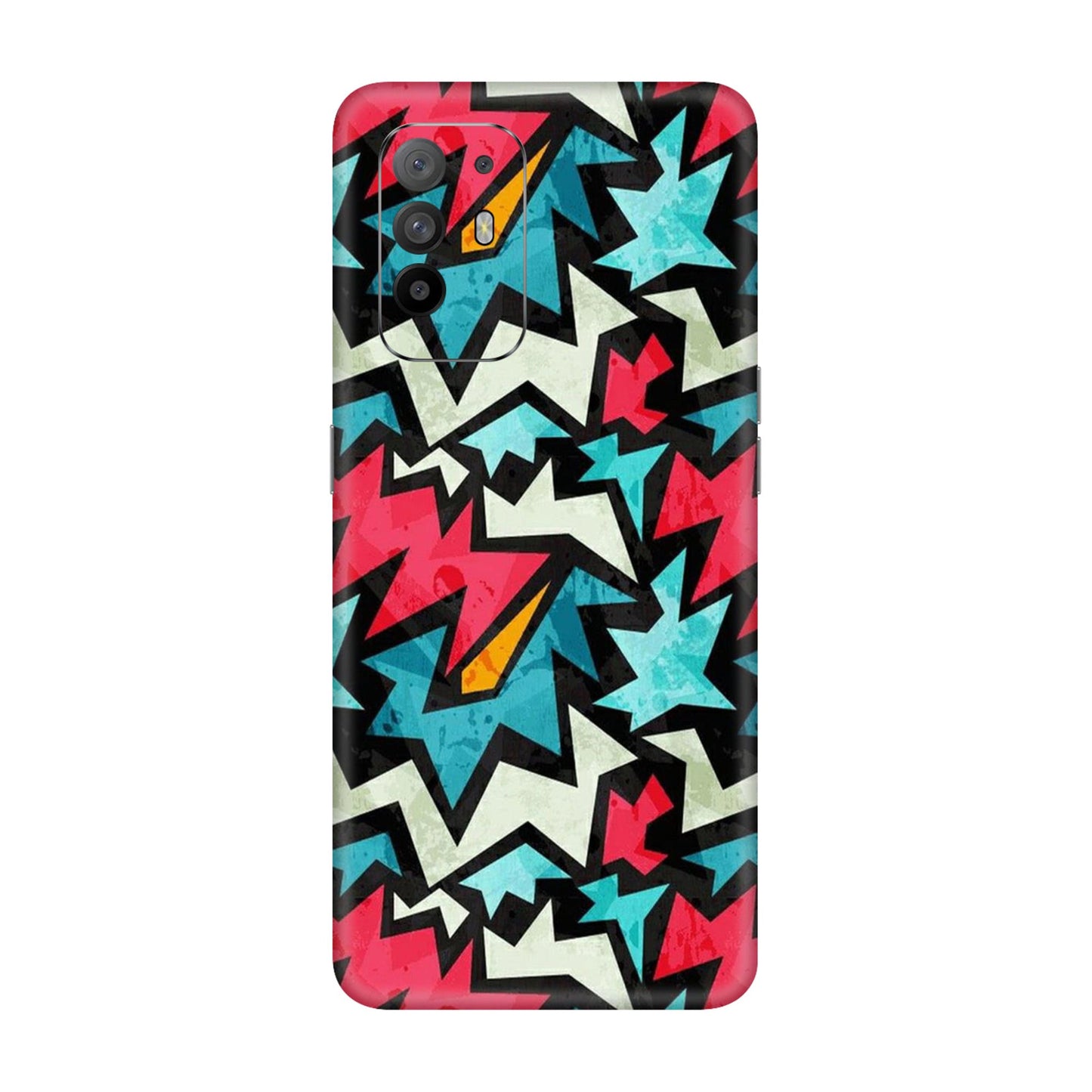 Abstract Urban Energy Mobile Skin For Oppo F19 Pro Plus