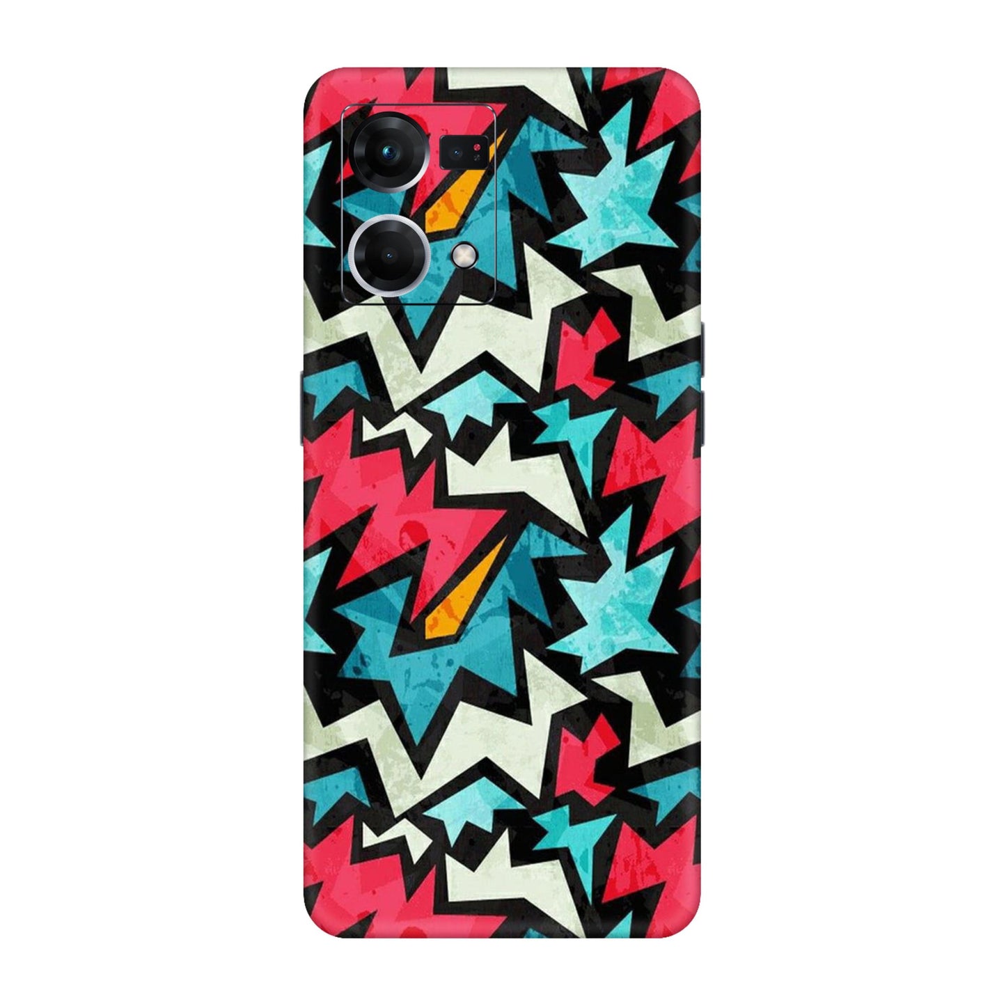 Abstract Urban Energy Mobile Skin For Oppo F21s Pro