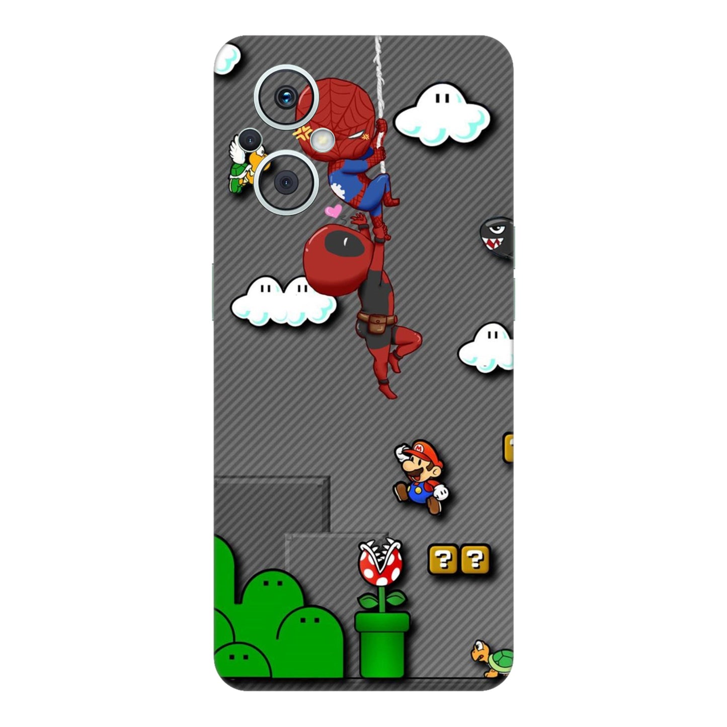 Saiyan Contrast Power Mobile Skin For Oppo F21s Pro 5G