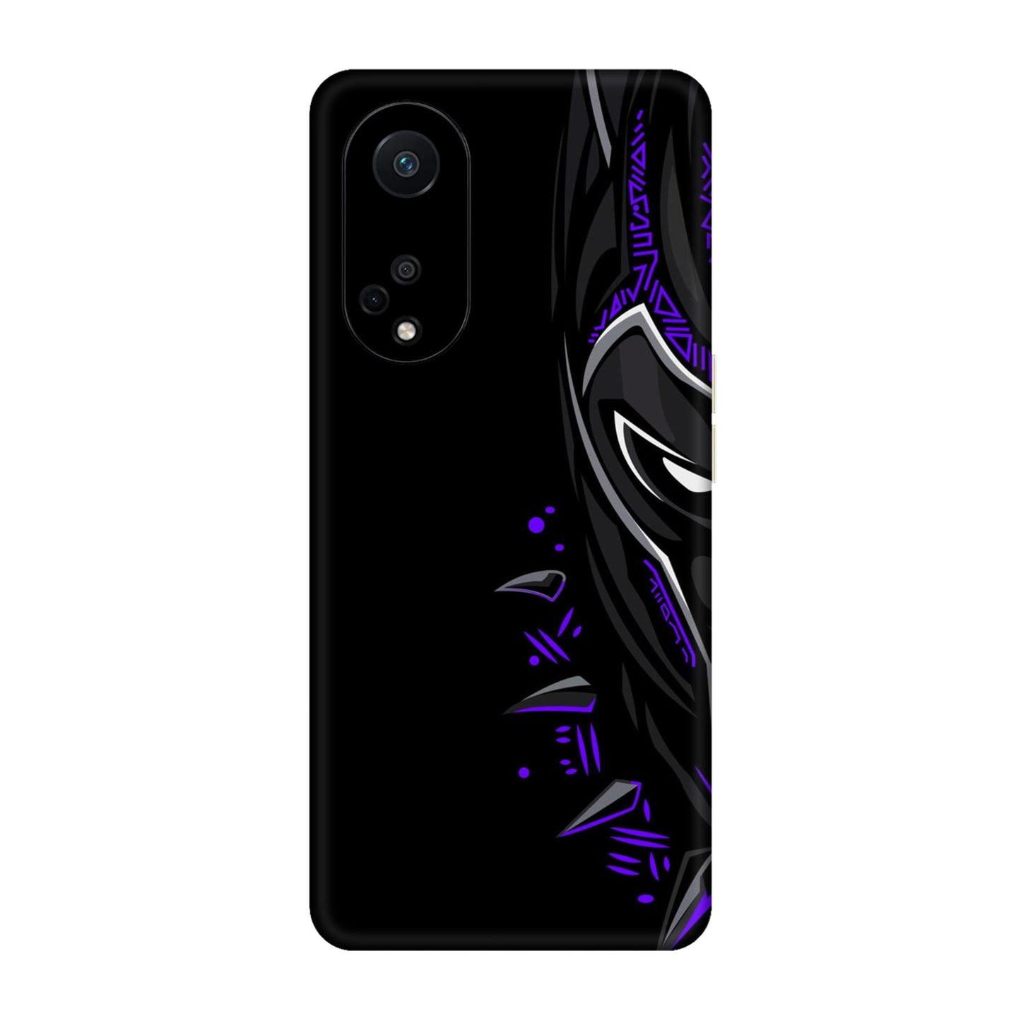 Neon Vibe Cat Mobile Skin For Oppo F23 5G