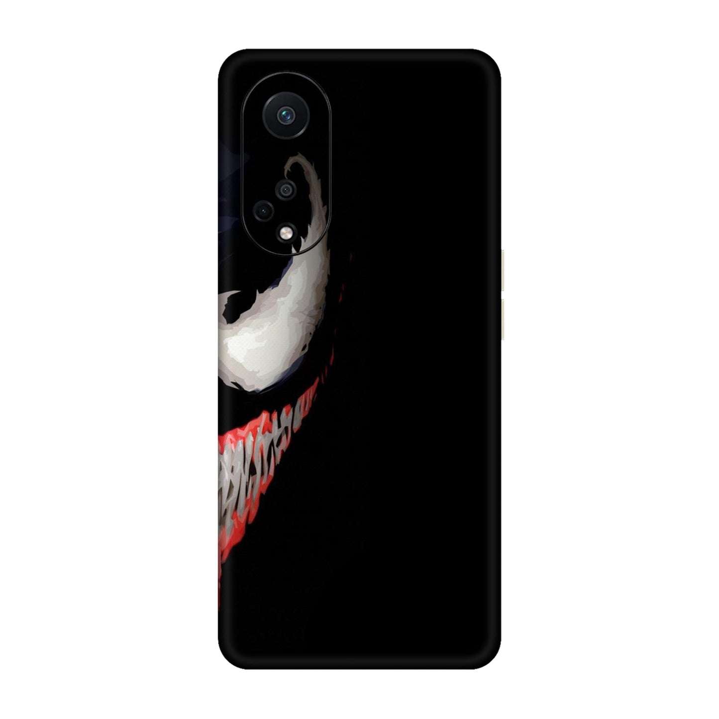 Vibranium Half Mask Mobile Skin For Oppo F23 5G