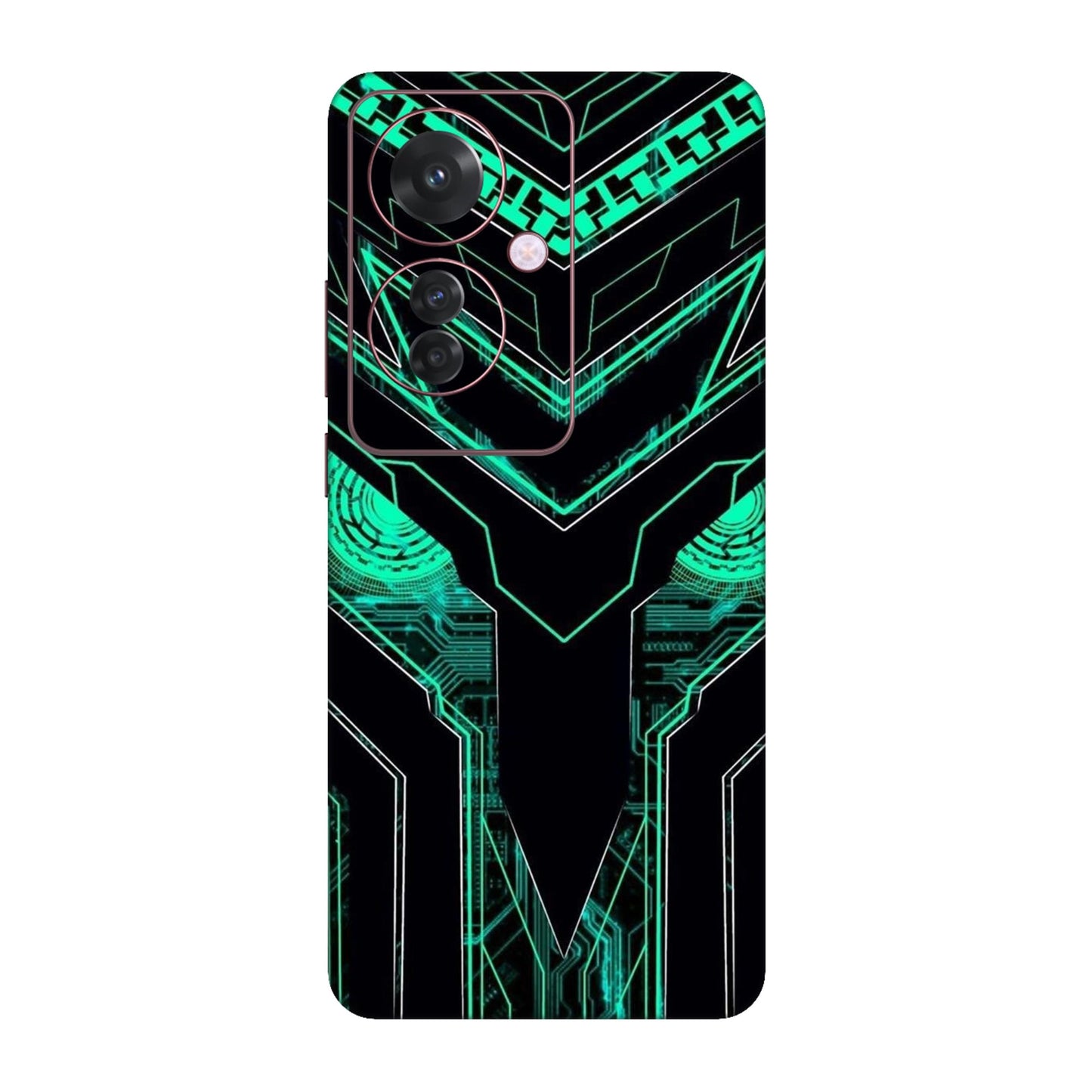 Neon Circuit Predator Mobile Skin For Oppo F25 Pro 5G