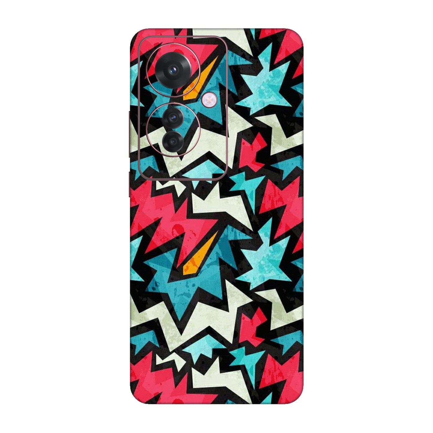 Abstract Urban Energy Mobile Skin For Oppo F25 Pro 5G