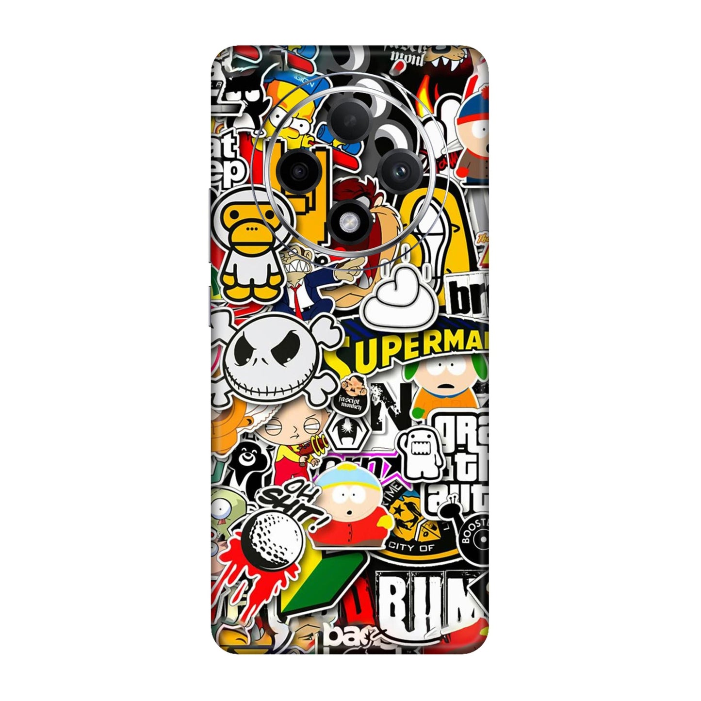 Sukuna Tongue Out Energy Mobile Skin For Oppo F27 Pro Plus 5G