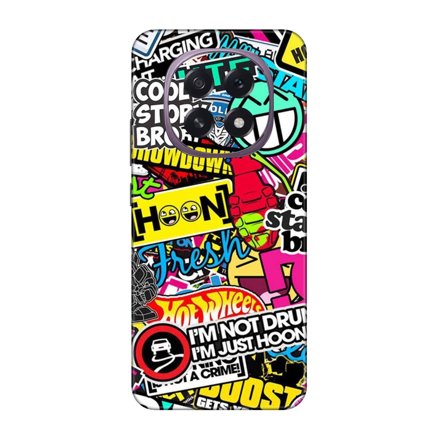 Hoonigan Sticker Bomb Mobile Skin For Oppo F29 5G