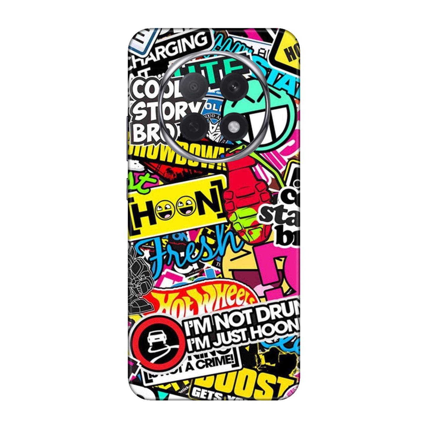 Hoonigan Sticker Bomb Mobile Skin For Oppo F29 Pro 5G