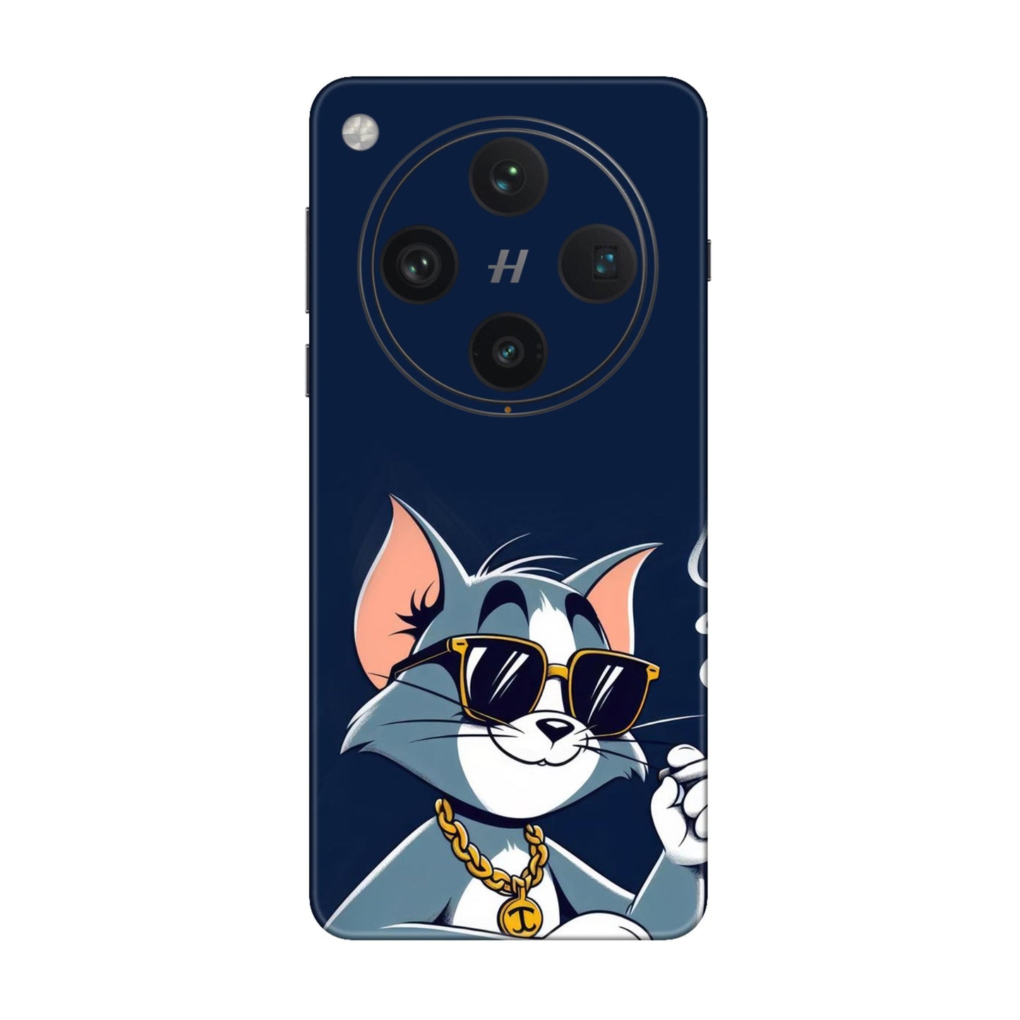 Tom the Boss Cat Mobile Skin For Oppo Find X8 Pro 5G