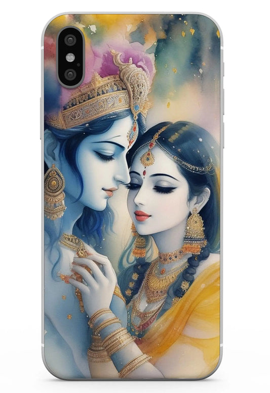 Radhe Krishna Mobile 6D Skin - SkinUp