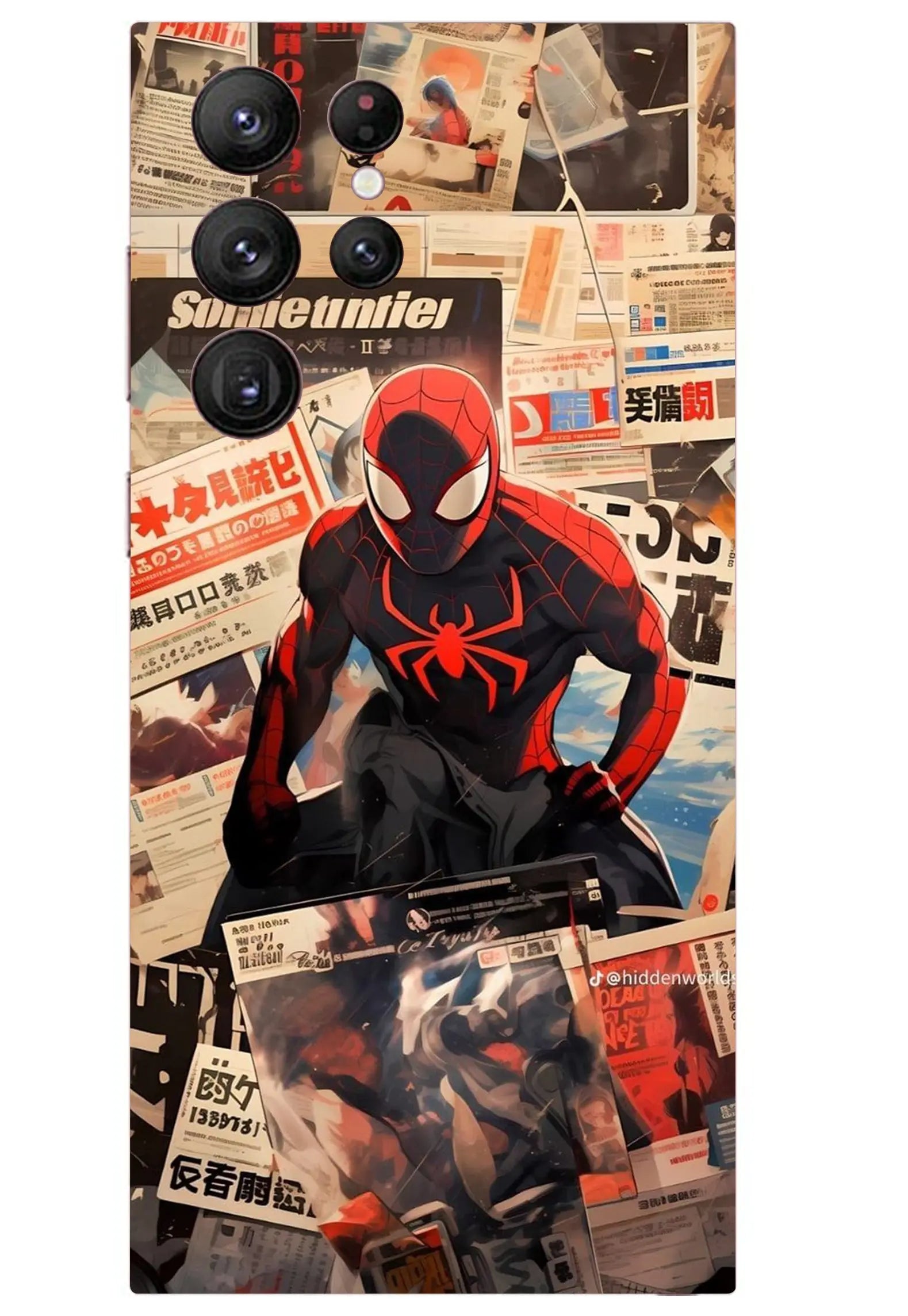 Spiderman Mobile 6D Skin - SkinUp