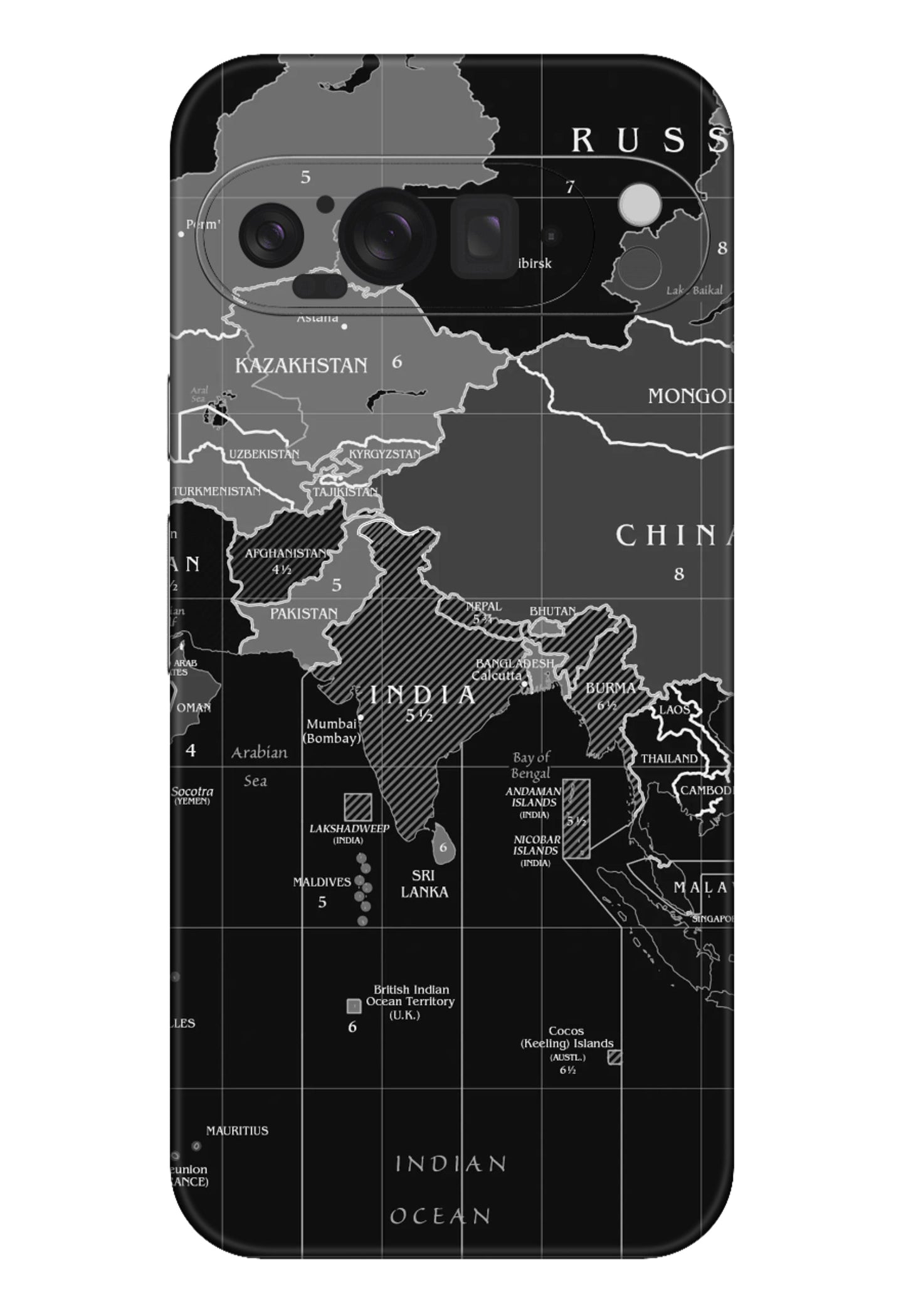 India Map Mobile Skin