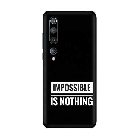 Motivational Text Mobile Skin For Mi 10 5g
