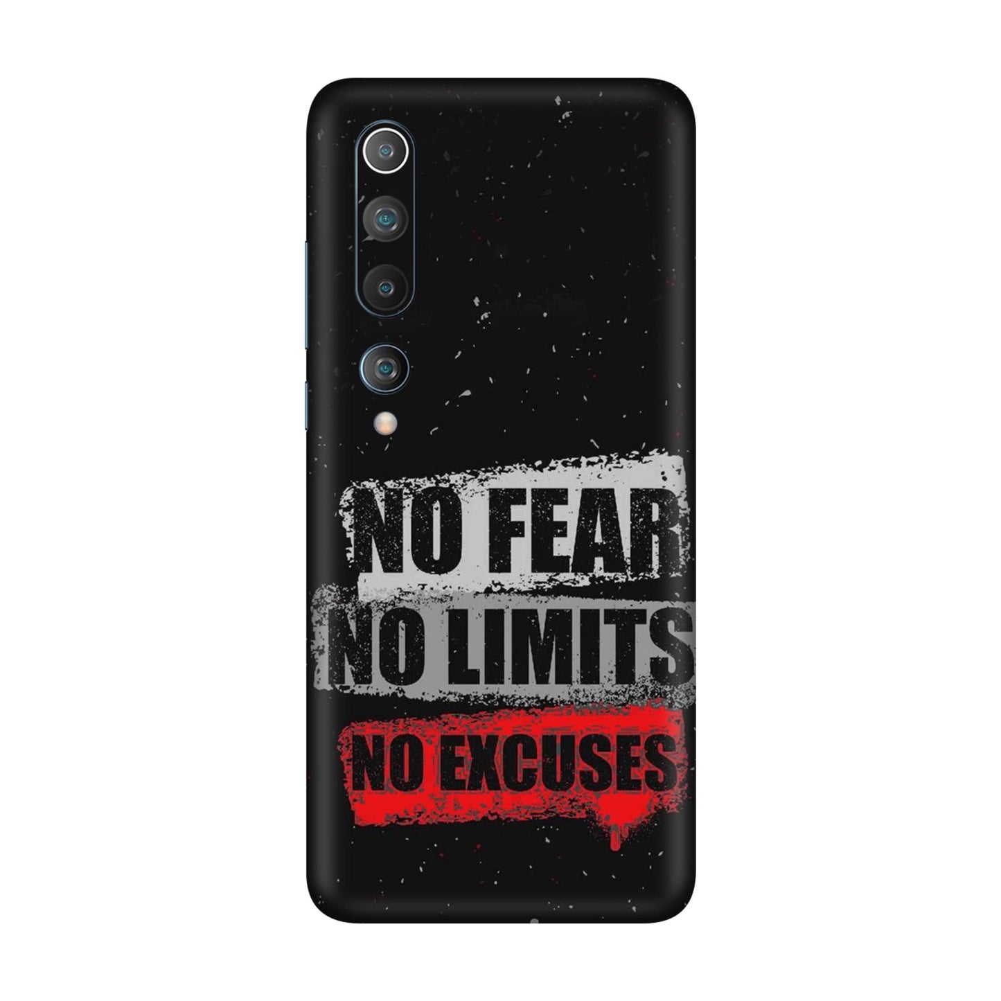 No Fear No Limits Mobile Skin For Mi 10 5g