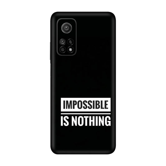 Motivational Text Mobile Skin For Mi 10T 5g