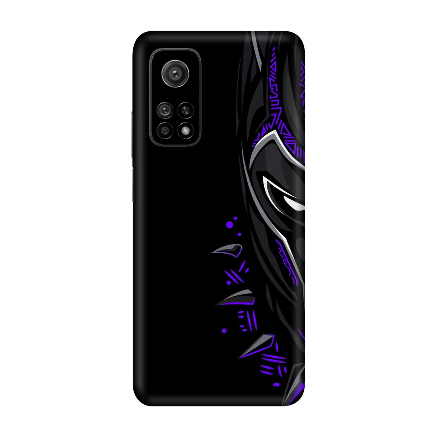 Neon Vibe Cat Mobile Skin For Mi 10T 5g