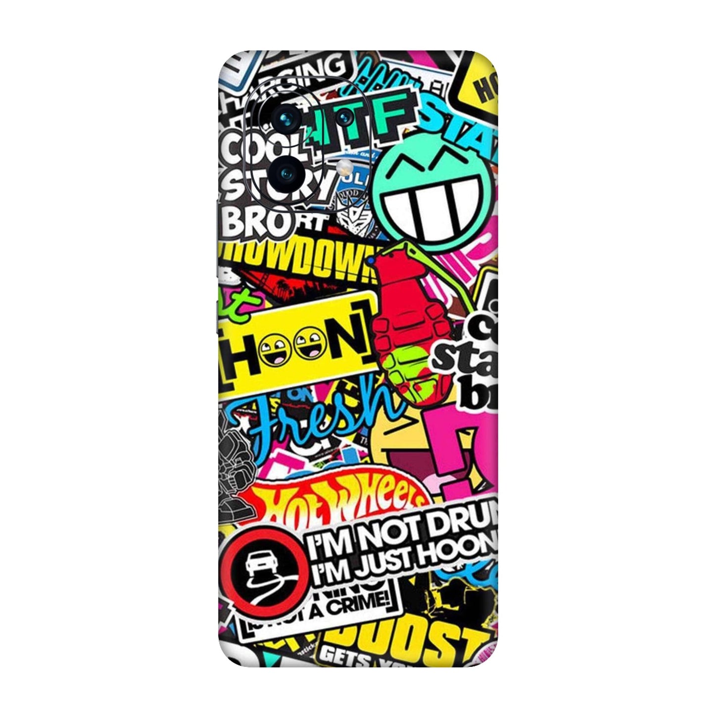 Hoonigan Sticker Bomb Mobile Skin For Mi 11 5g