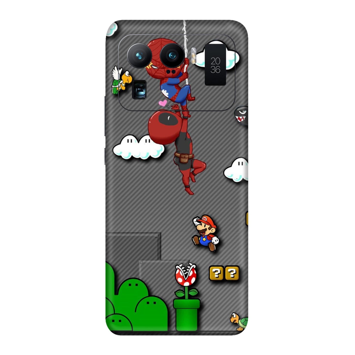 Saiyan Contrast Power Mobile Skin For Mi 11 Ultra