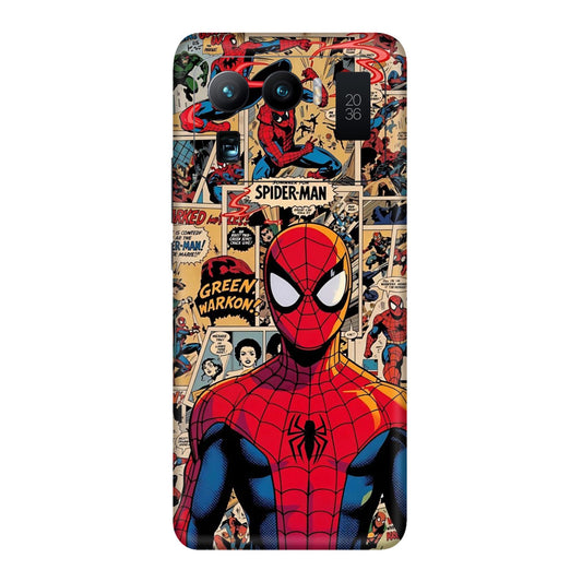 Vintage Comic Panel Spider Man Mobile Skin For Mi 11 Ultra