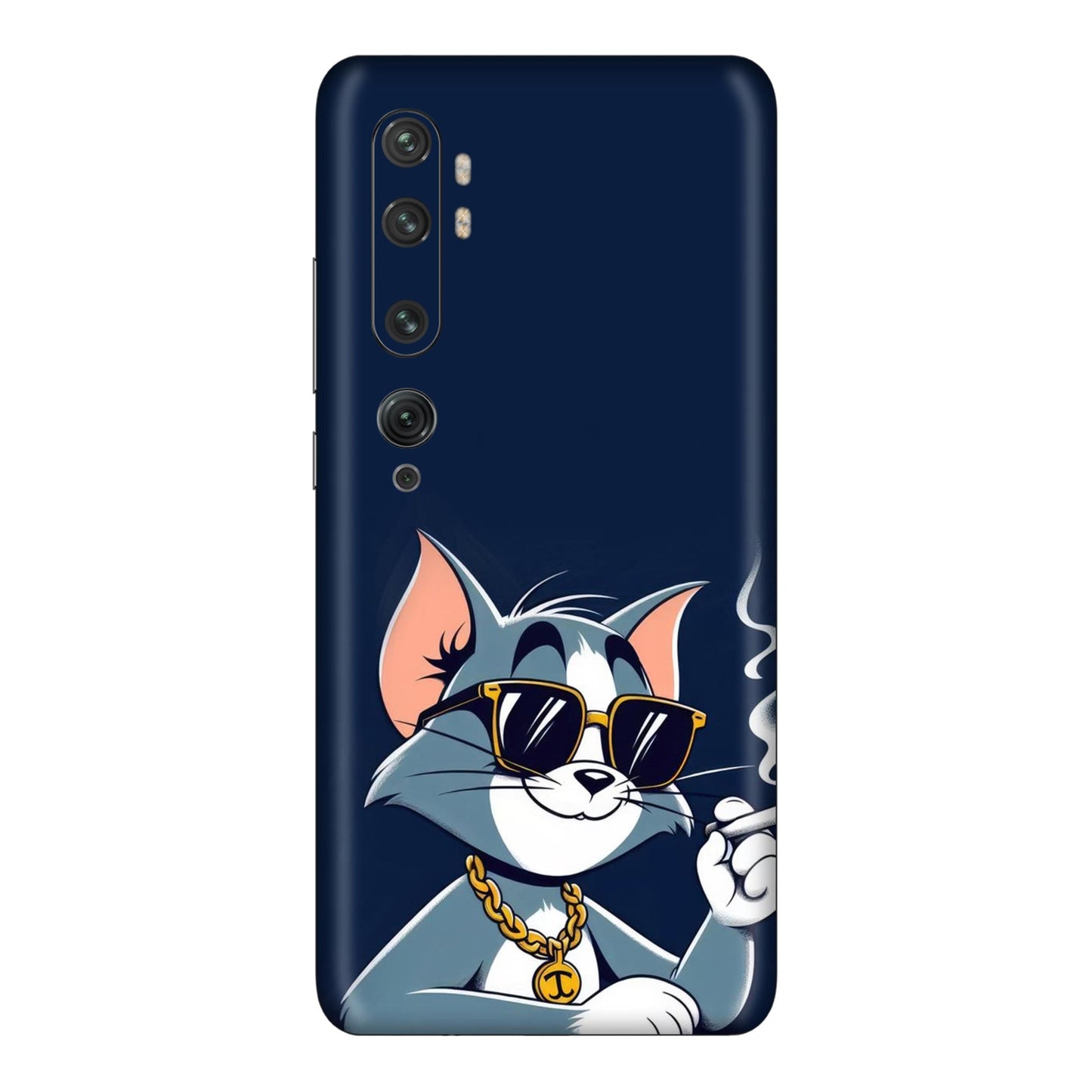 Tom the Boss Cat Mobile Skin For Mi Note 10