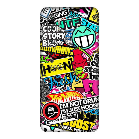 Hoonigan Sticker Bomb Mobile Skin For Mi Note 10 Pro