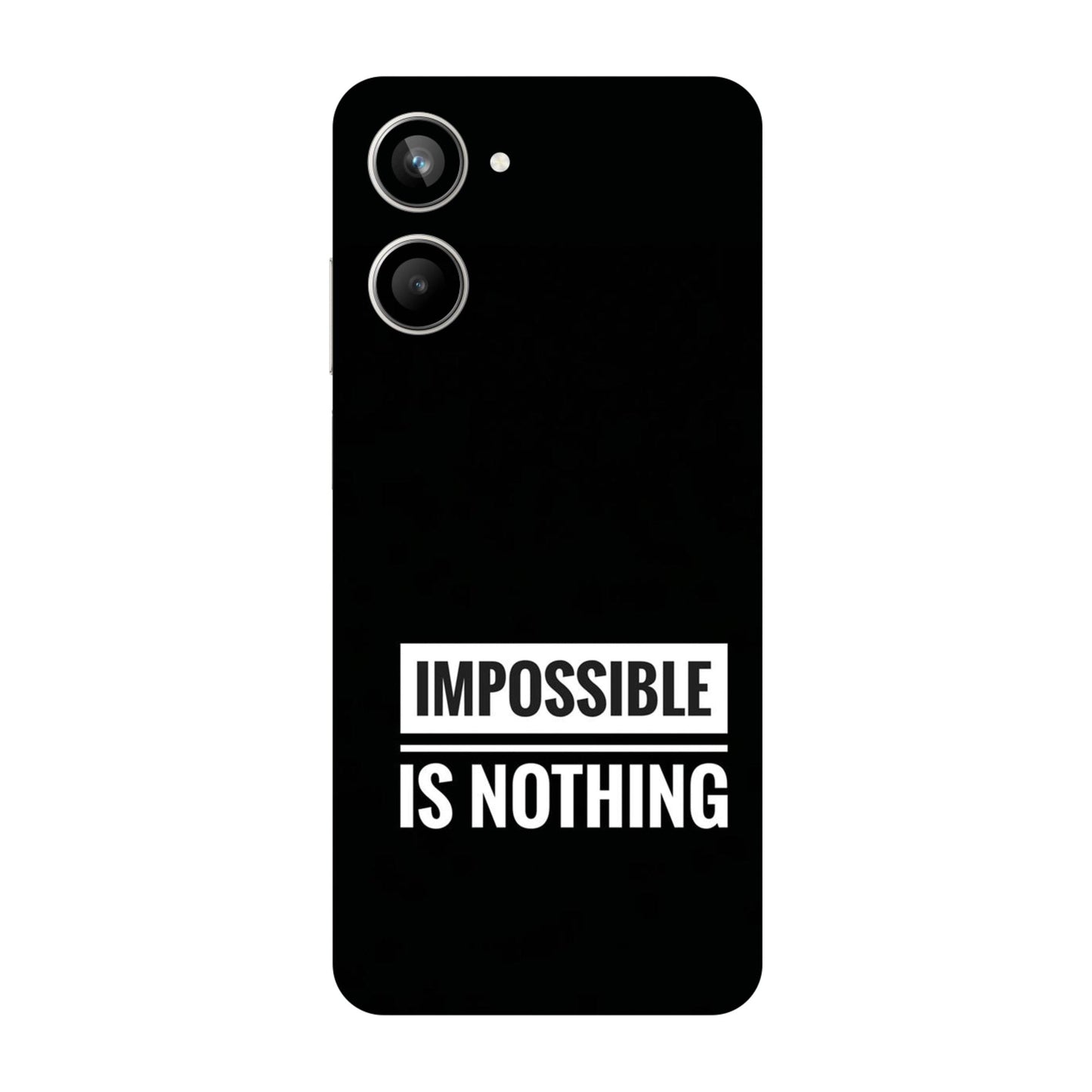 Motivational Text Mobile Skin For Realme 10