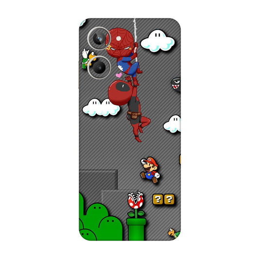 Saiyan Contrast Power Mobile Skin For Realme 10