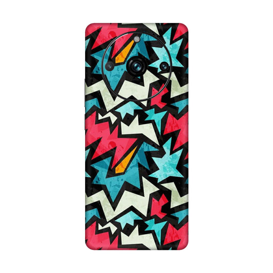Abstract Urban Energy Mobile Skin For Realme 11 Pro Plus